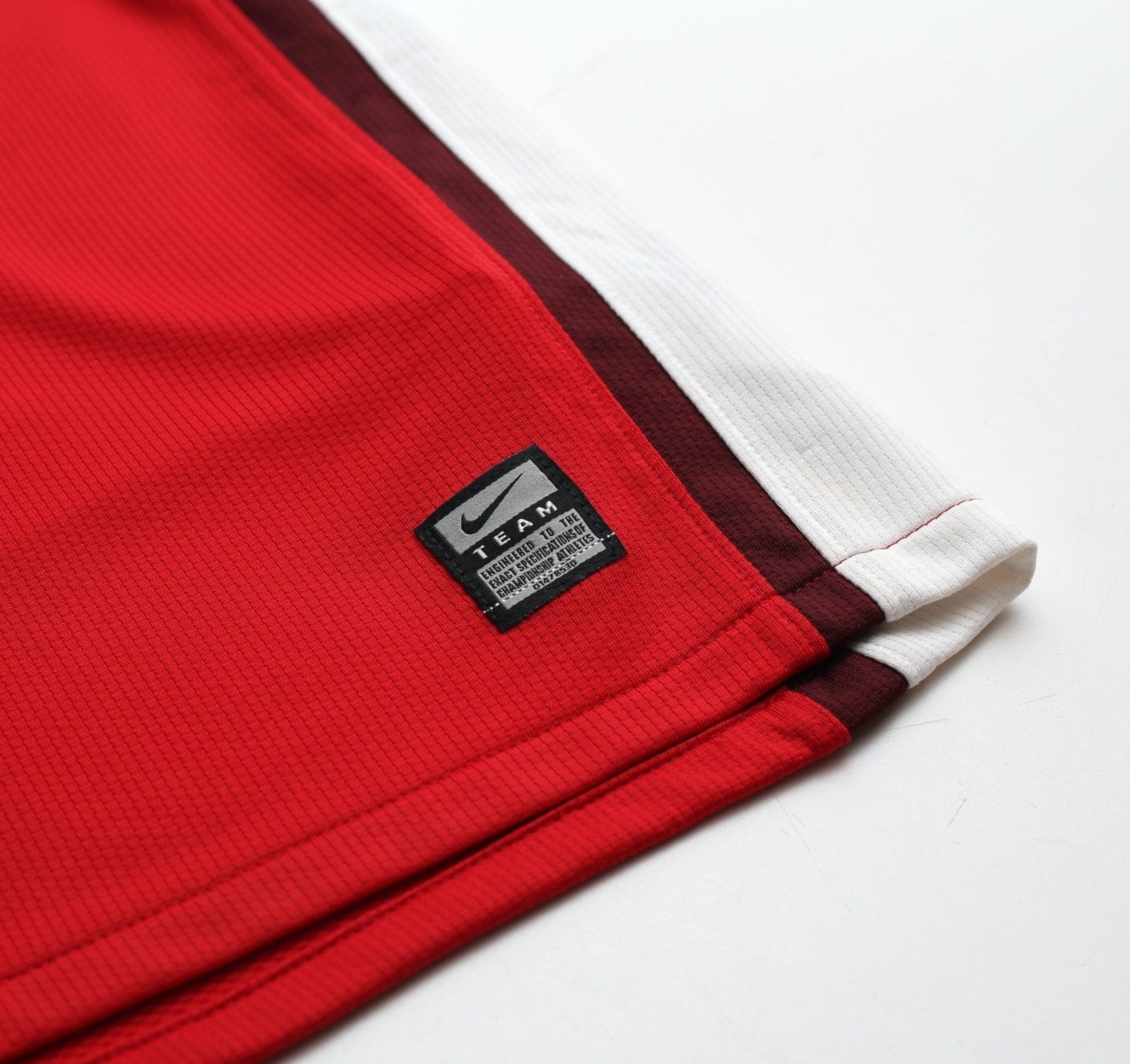 2008/10 ARSENAL Vintage Nike Home Football Shirt (M) SIGNED Perry Groves