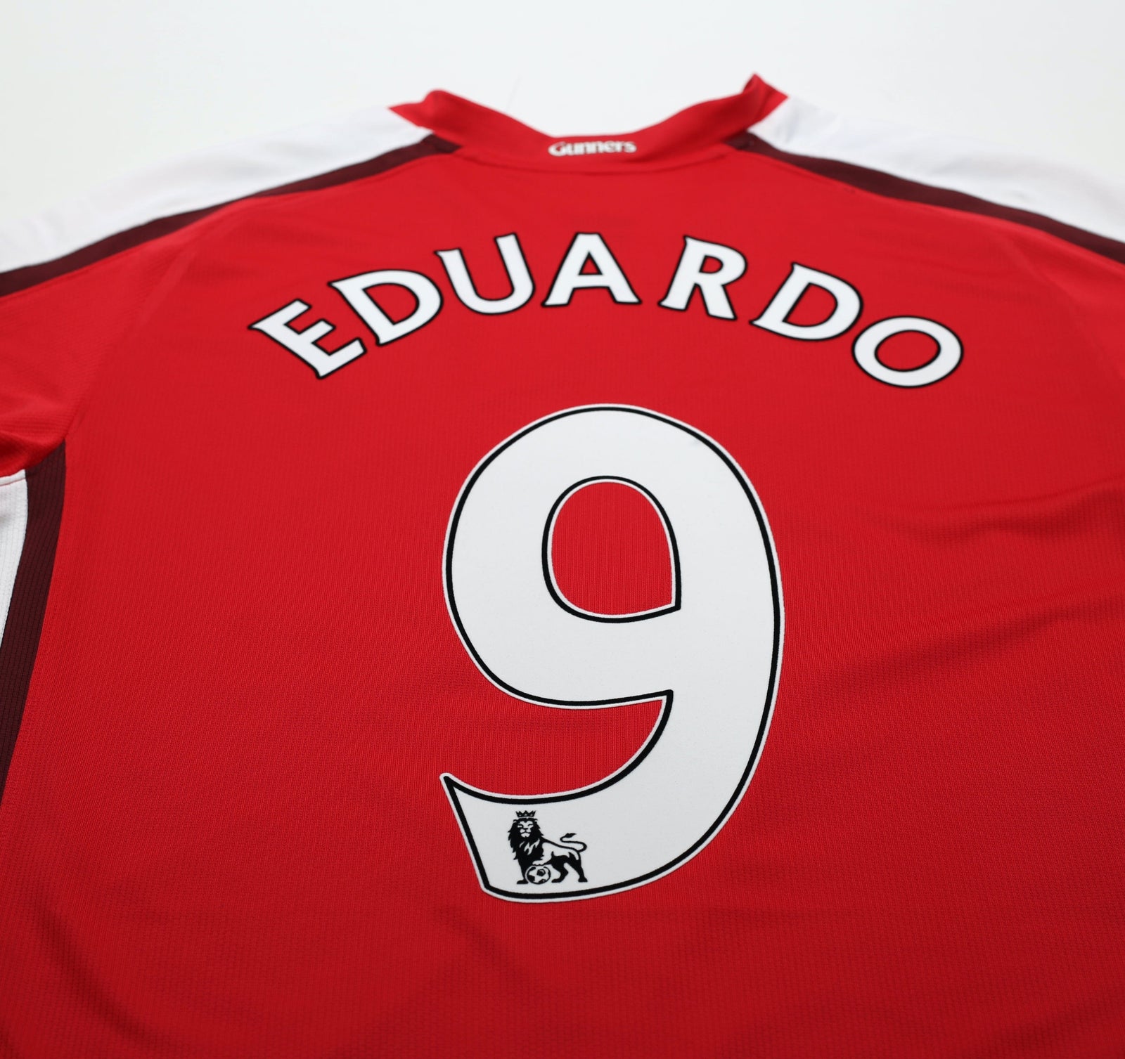 2008/10 EDUARDO #9 Arsenal Vintage Nike Home Football Shirt (M)