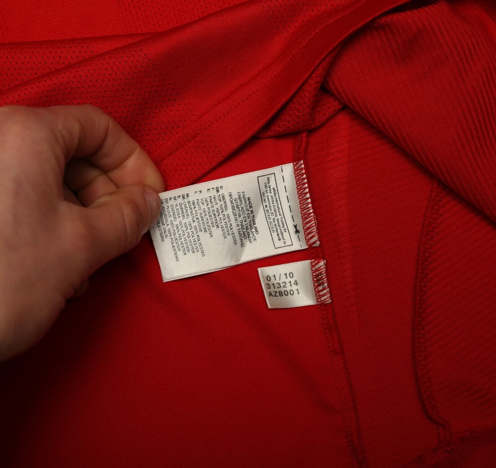 2008/10 TORRES #9 Liverpool Vintage adidas Home Football Shirt (L)