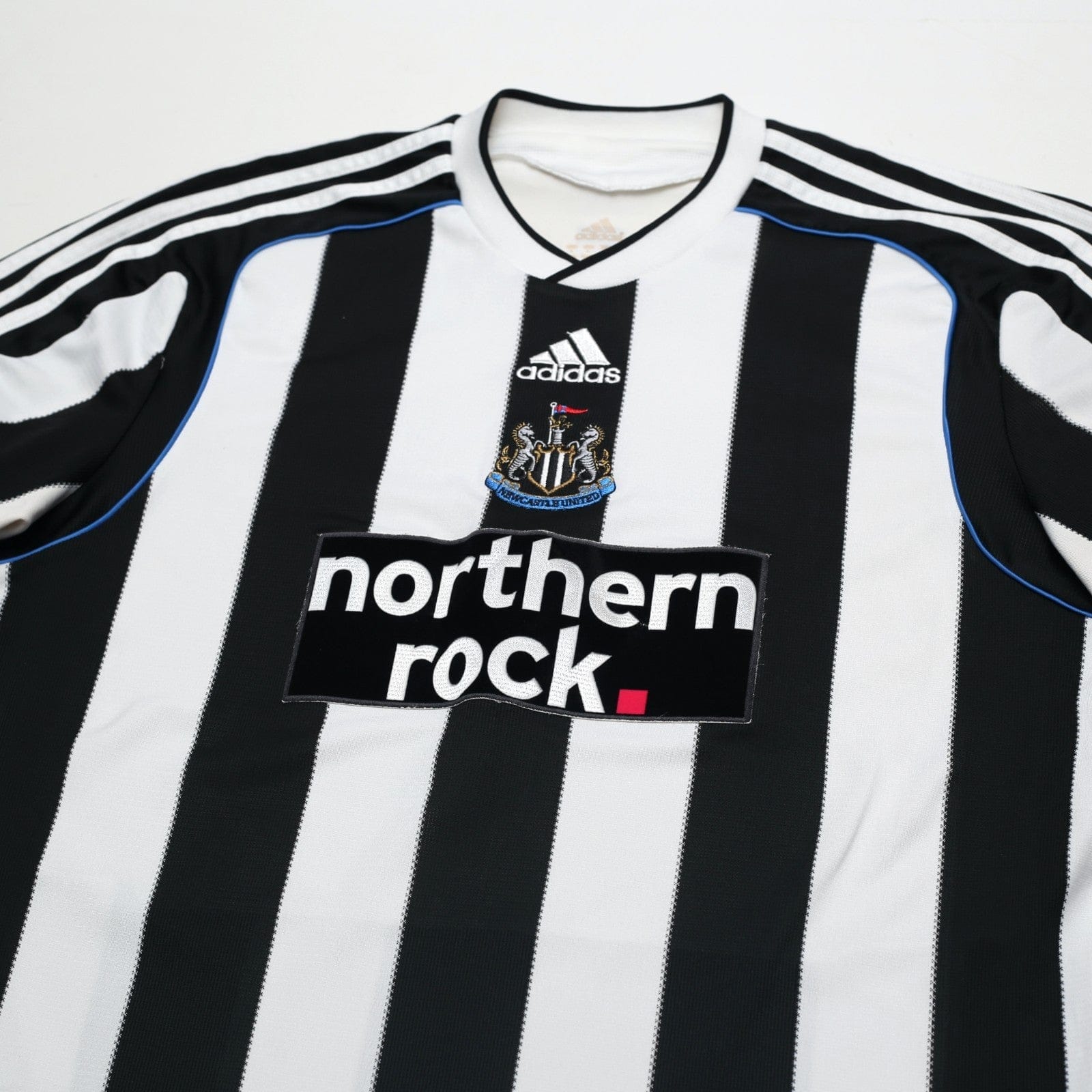 2009/10 Ameobi #23 Newcastle United Vintage adidas Home Football Shirt (L)