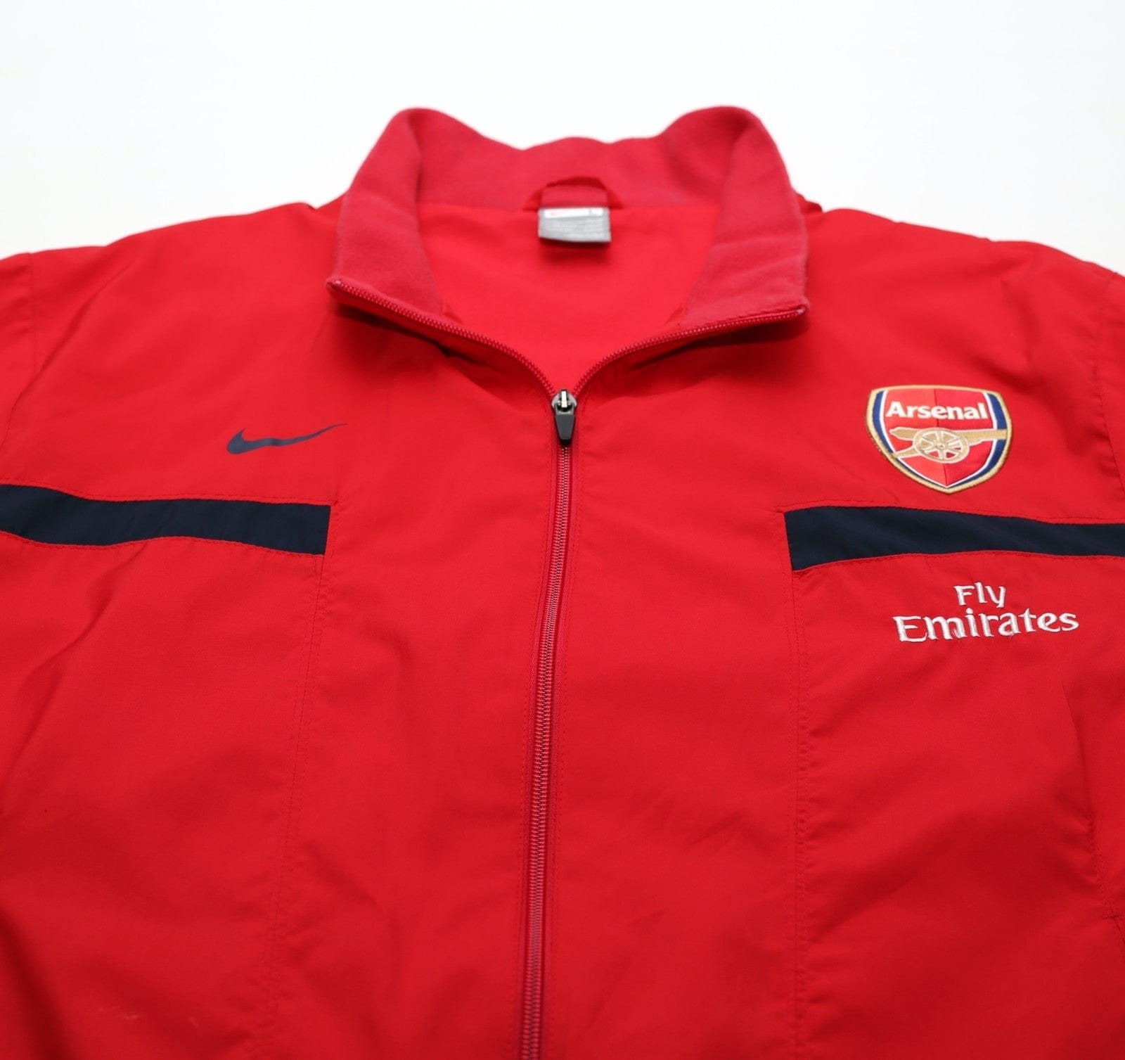 2009/10 ARSENAL Vintage Nike Football Track Top Jacket (L)