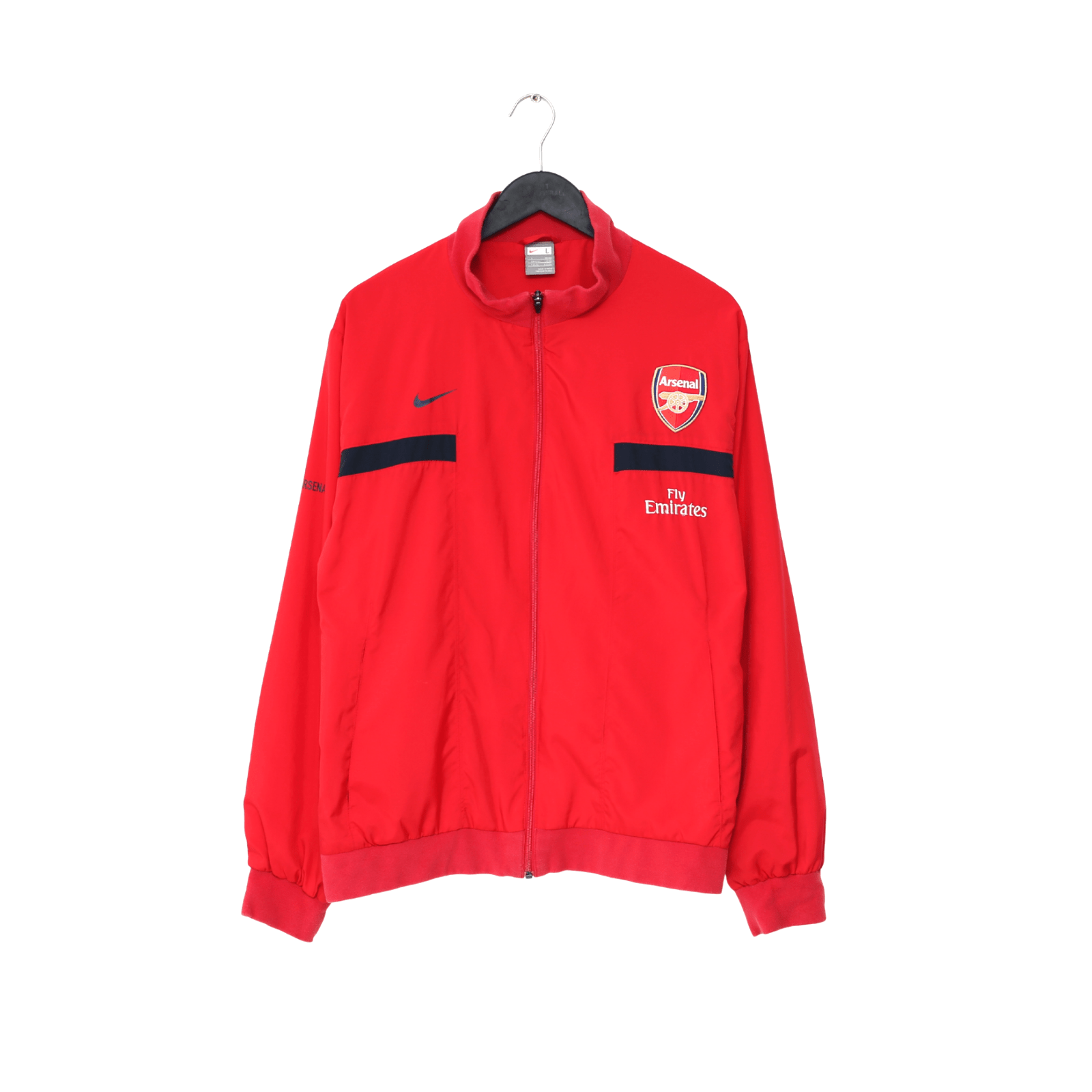 2009/10 ARSENAL Vintage Nike Football Track Top Jacket (L)