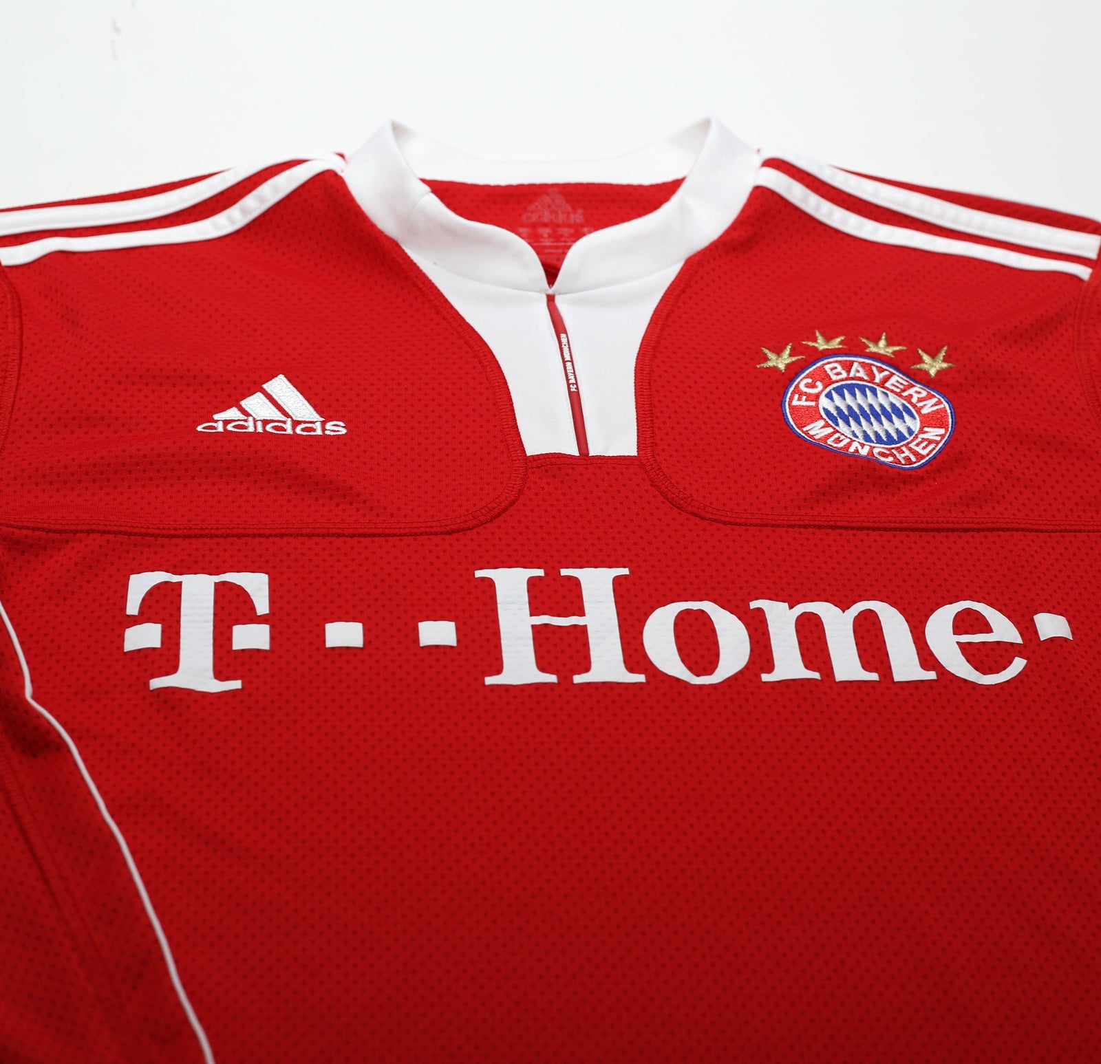 2009/10 Bayern Munich Adidas Long Sleeve Home Shirt (M)