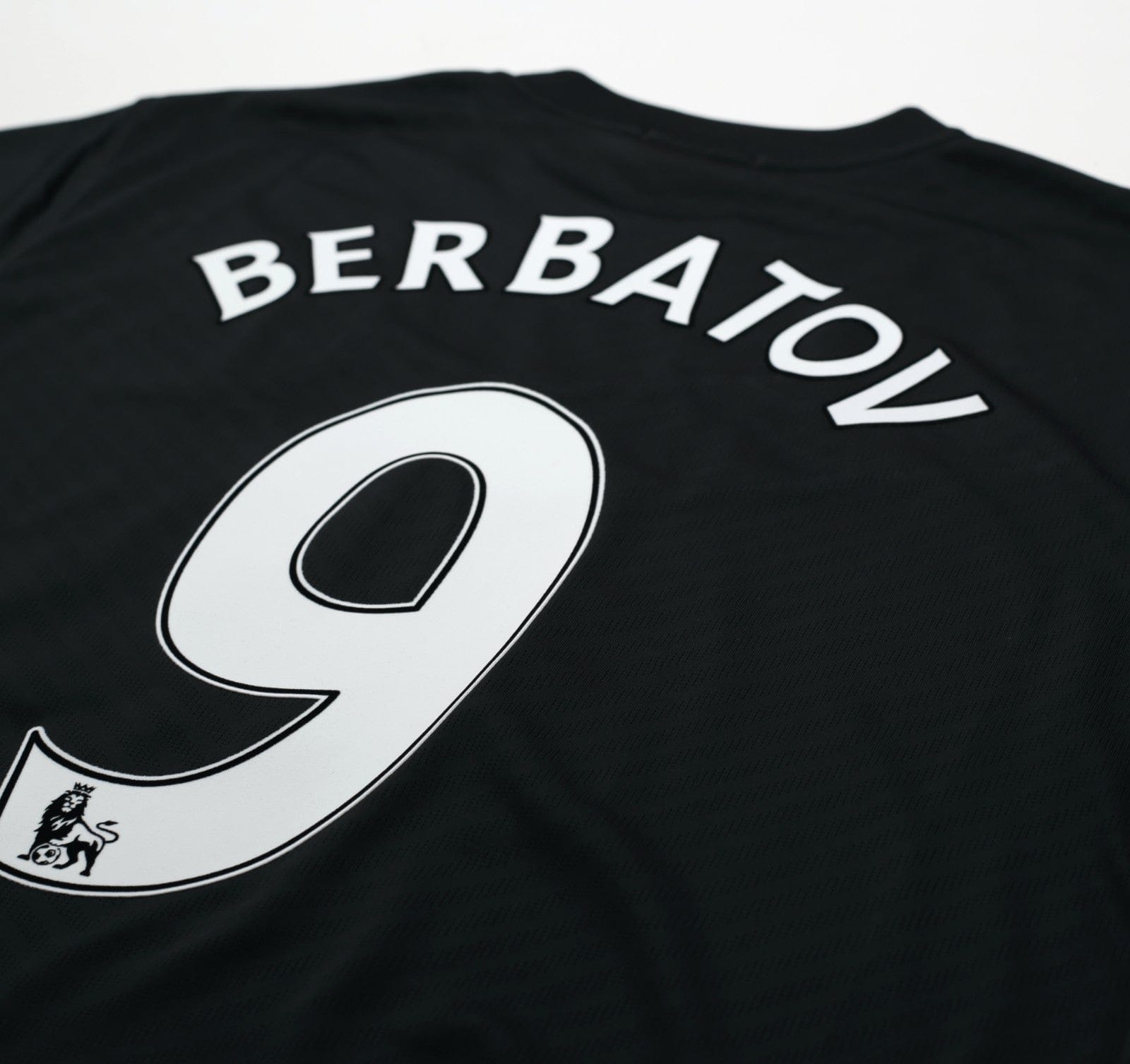 2009/10 BERBATOV #9 Manchester United Vintage Nike Away Football Shirt (XL)