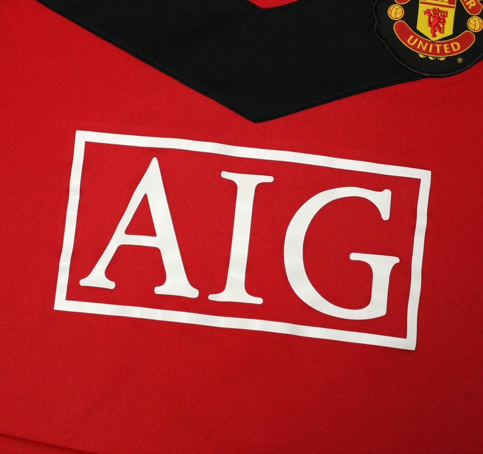 2009/10 BERBATOV #9 Manchester United Vintage Nike Home Football Shirt (M)