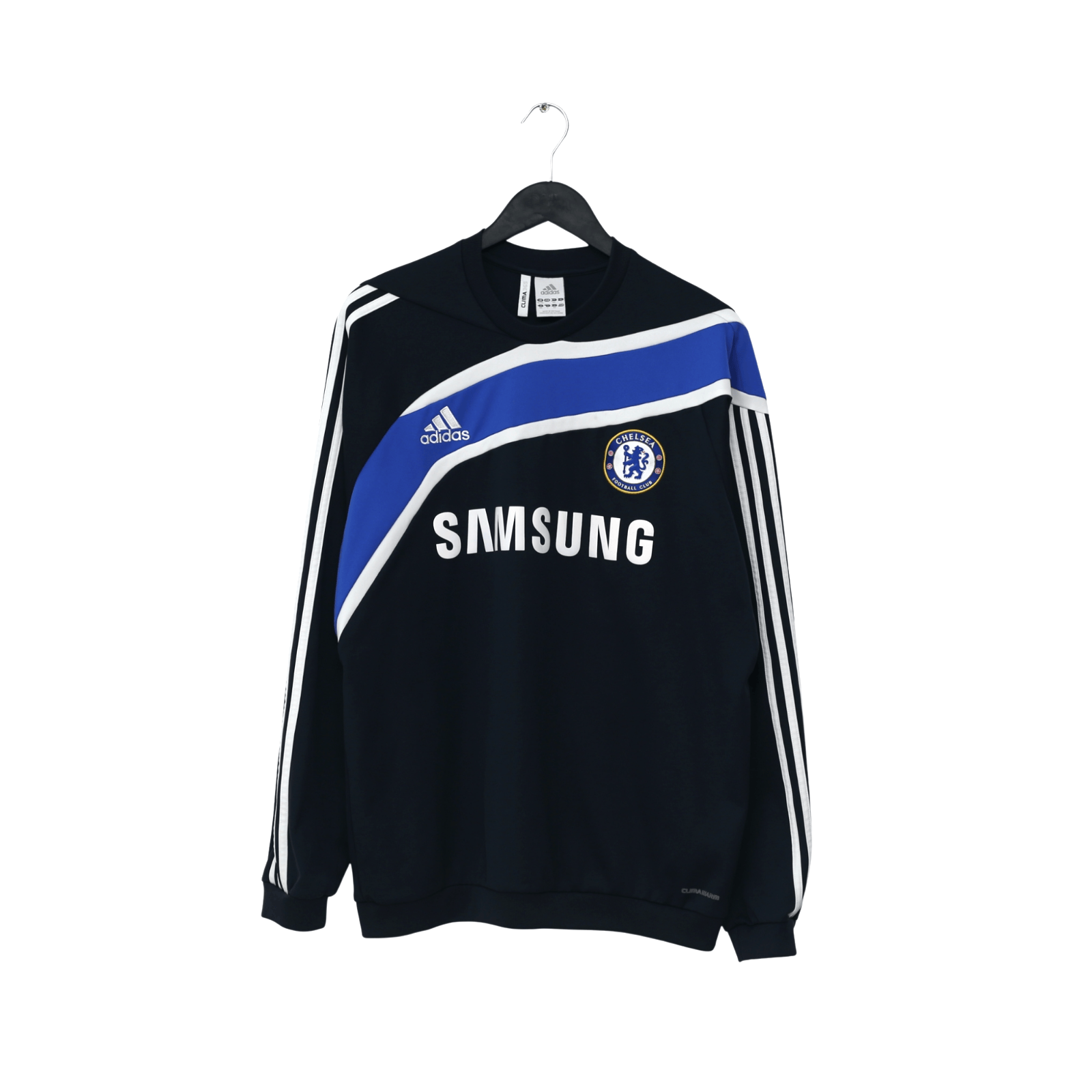2009/10 Chelsea Vintage adidas Football Training Sweatshirt (L)