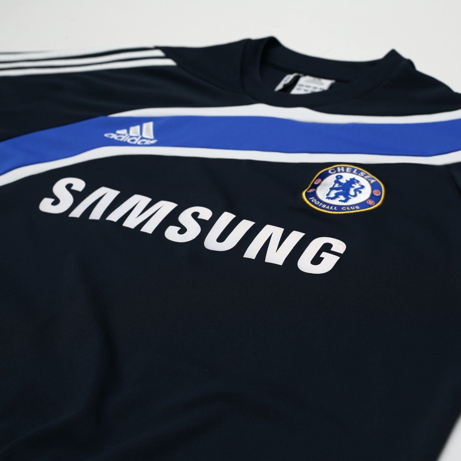 2009/10 Chelsea Vintage adidas Football Training Sweatshirt (L)