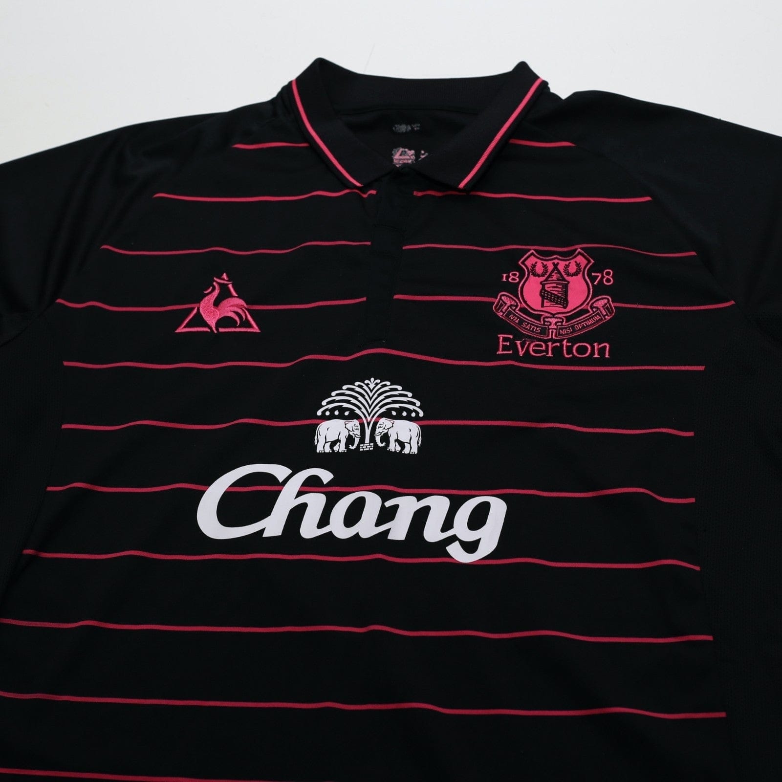 2009/10 Donovan #9 Everton Vintage le coq sportif Away Football Shirt (L)