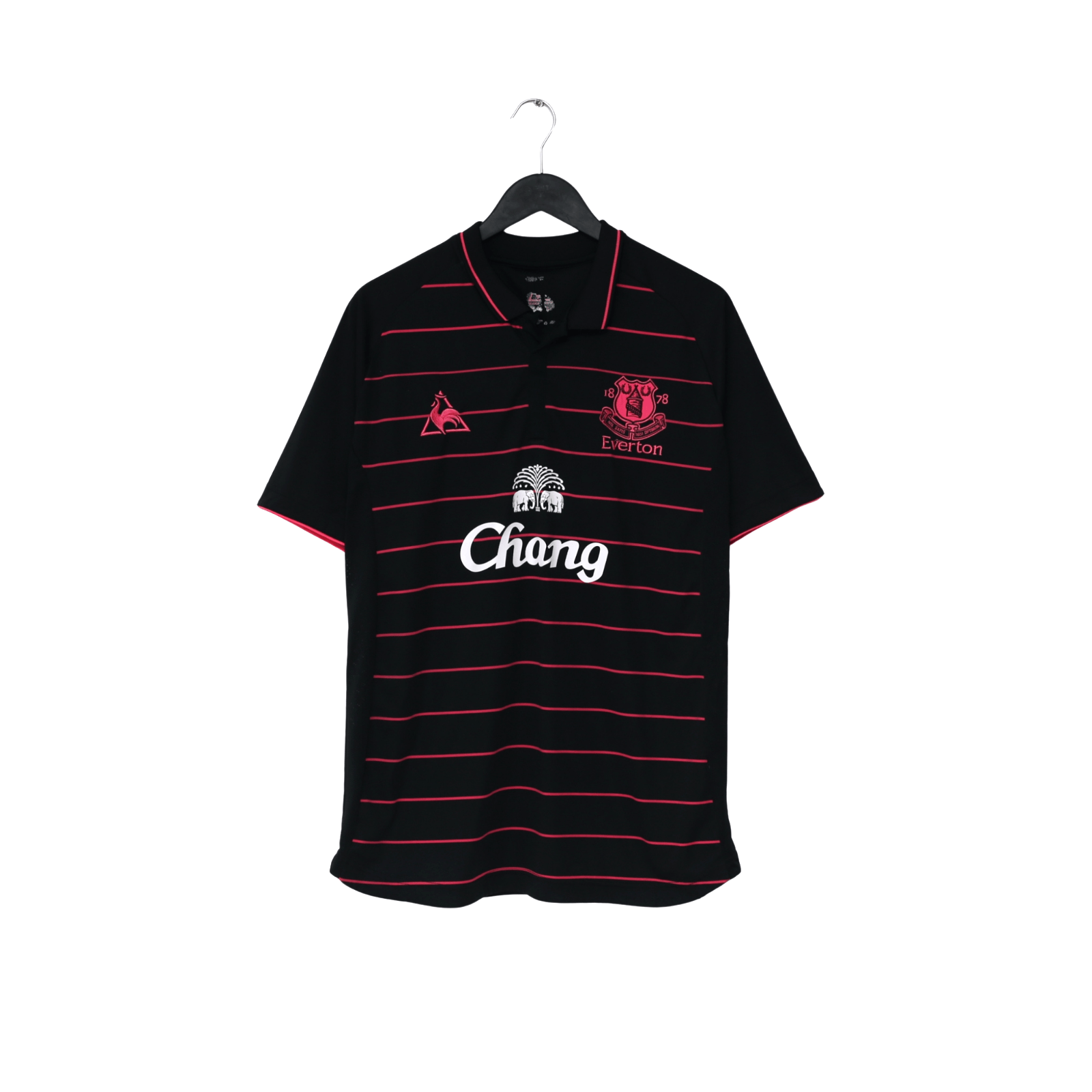 2009/10 Donovan #9 Everton Vintage le coq sportif Away Football Shirt (L)