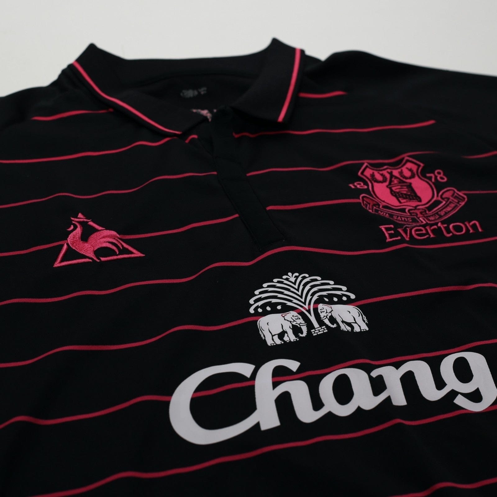 2009/10 Donovan #9 Everton Vintage le coq sportif Away Football Shirt (L)