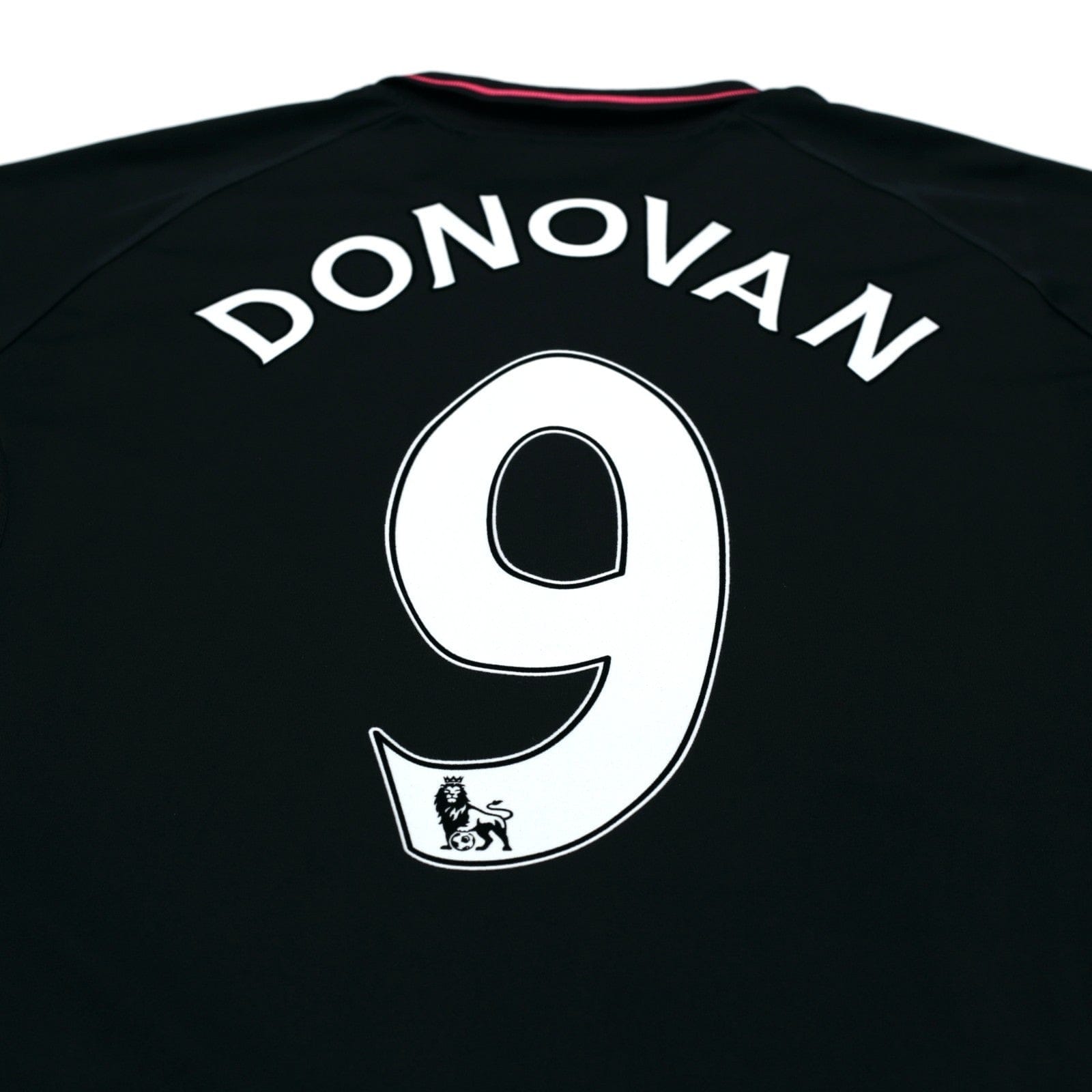 2009/10 Donovan #9 Everton Vintage le coq sportif Away Football Shirt (L)