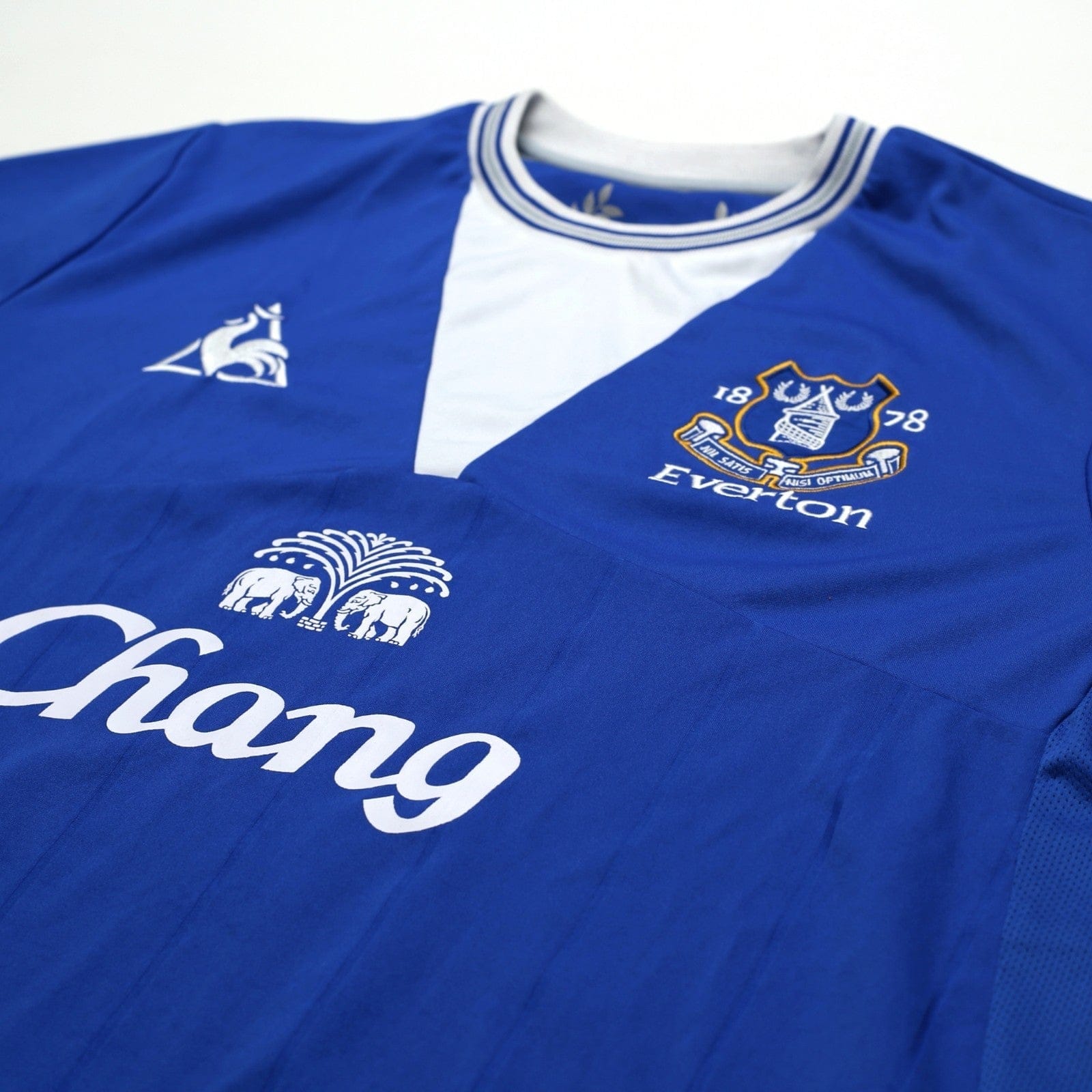 2009/10 Donovan #9 Everton Vintage le coq sportif Home Football Shirt (L)