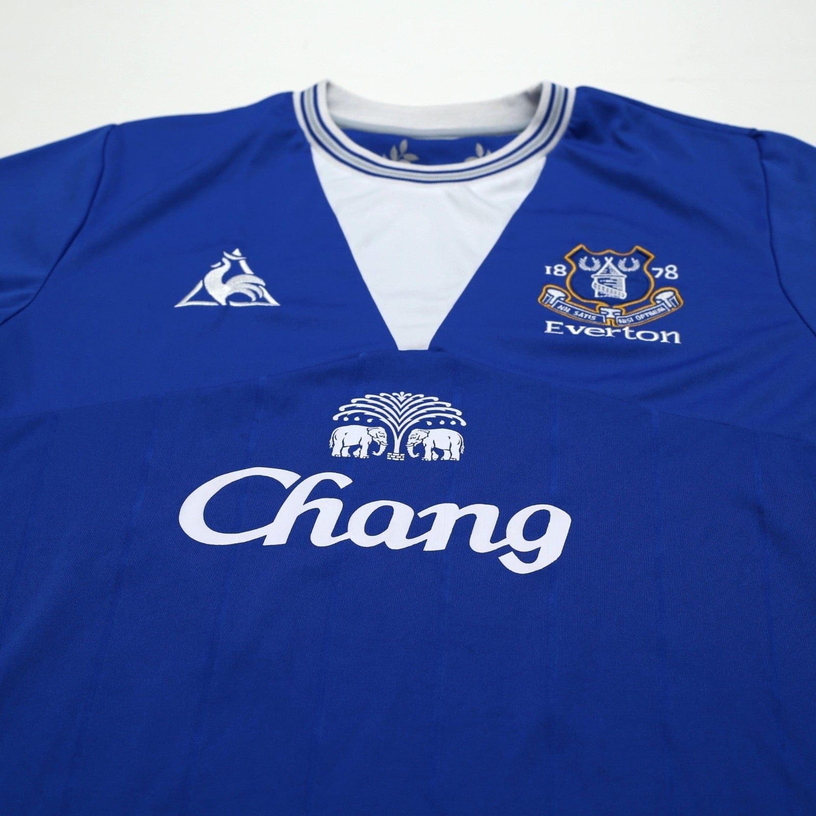2009/10 Donovan #9 Everton Vintage le coq sportif Home Football Shirt (L)