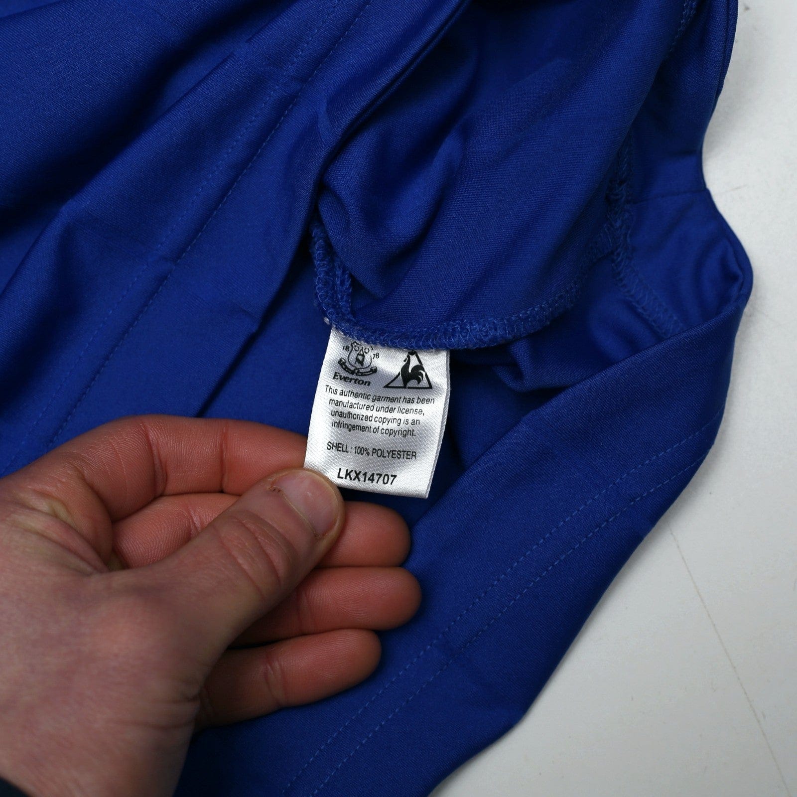 2009/10 Donovan #9 Everton Vintage le coq sportif Home Football Shirt (L)