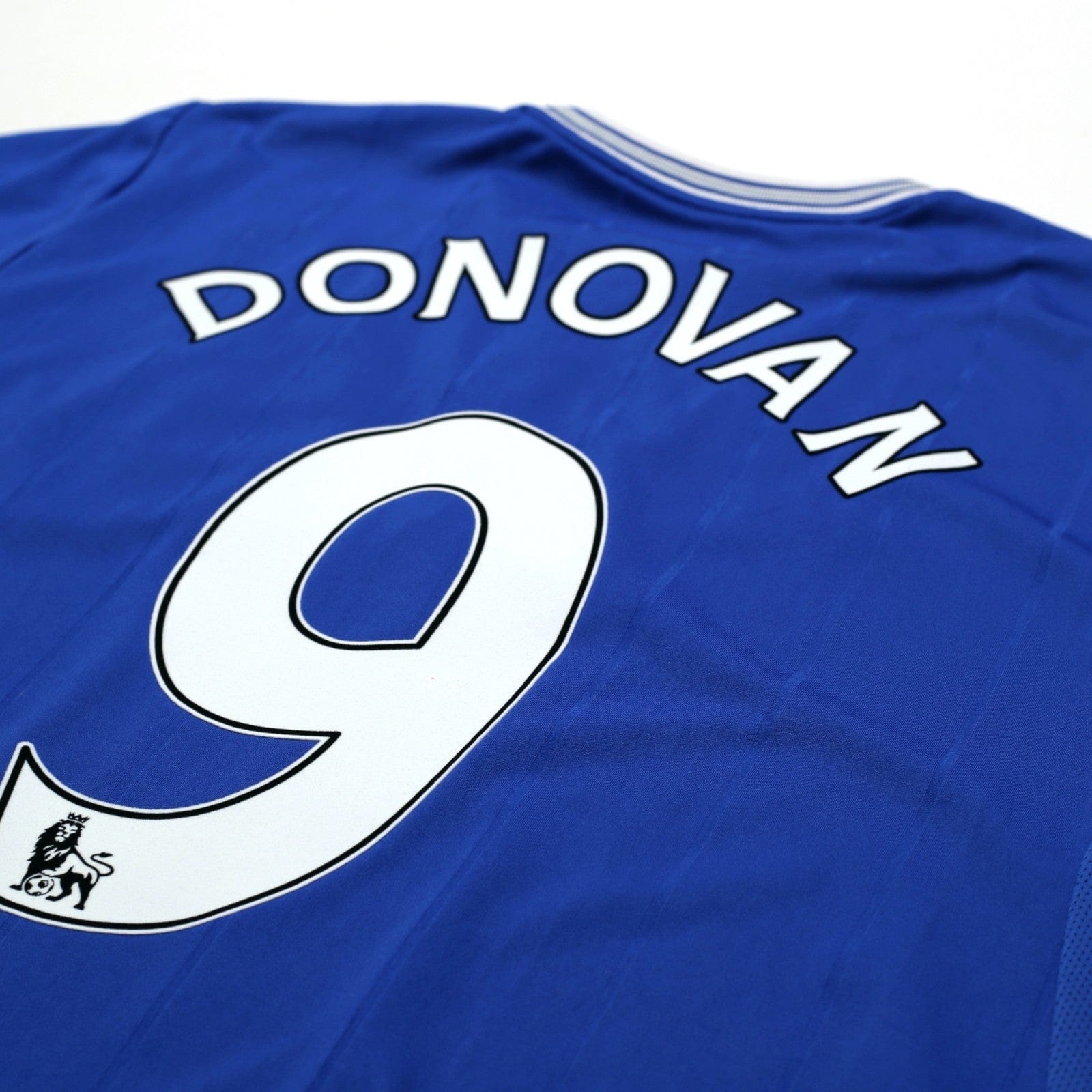 2009/10 Donovan #9 Everton Vintage le coq sportif Home Football Shirt (L)
