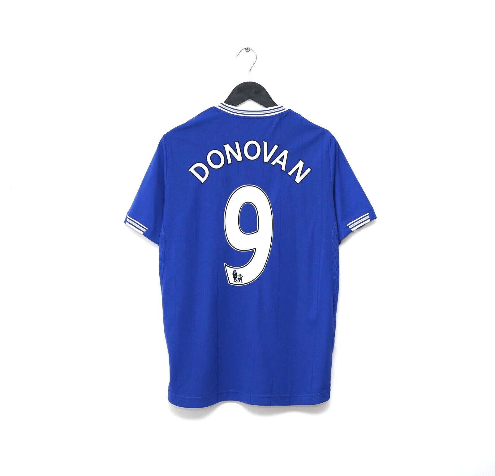 2009/10 DONOVAN #9 Everton Vintage le coq sportif Home Football Shirt (M)