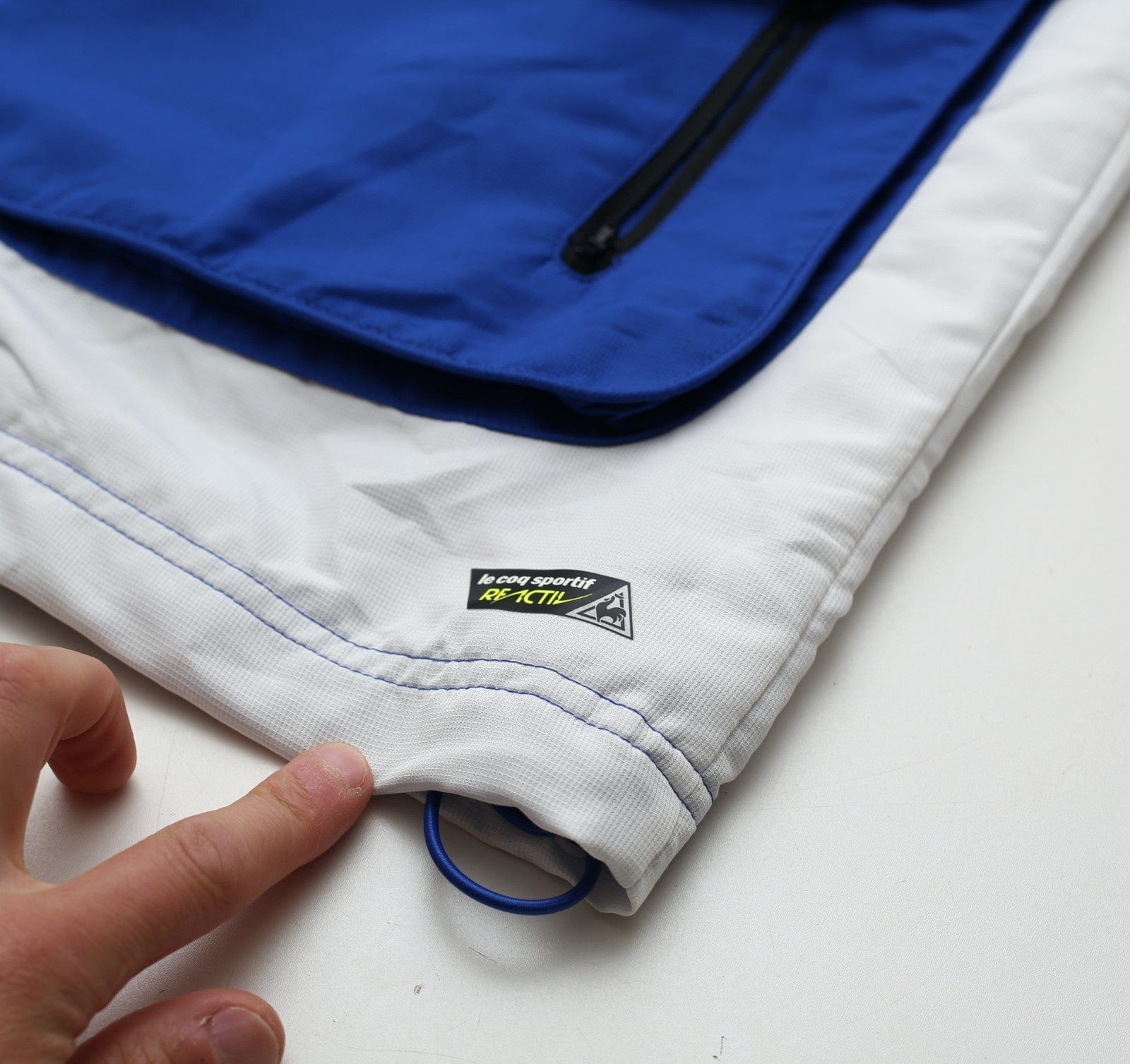 2009/10 EVERTON Vintage le coq sportif Football Track Top Jacket (L)