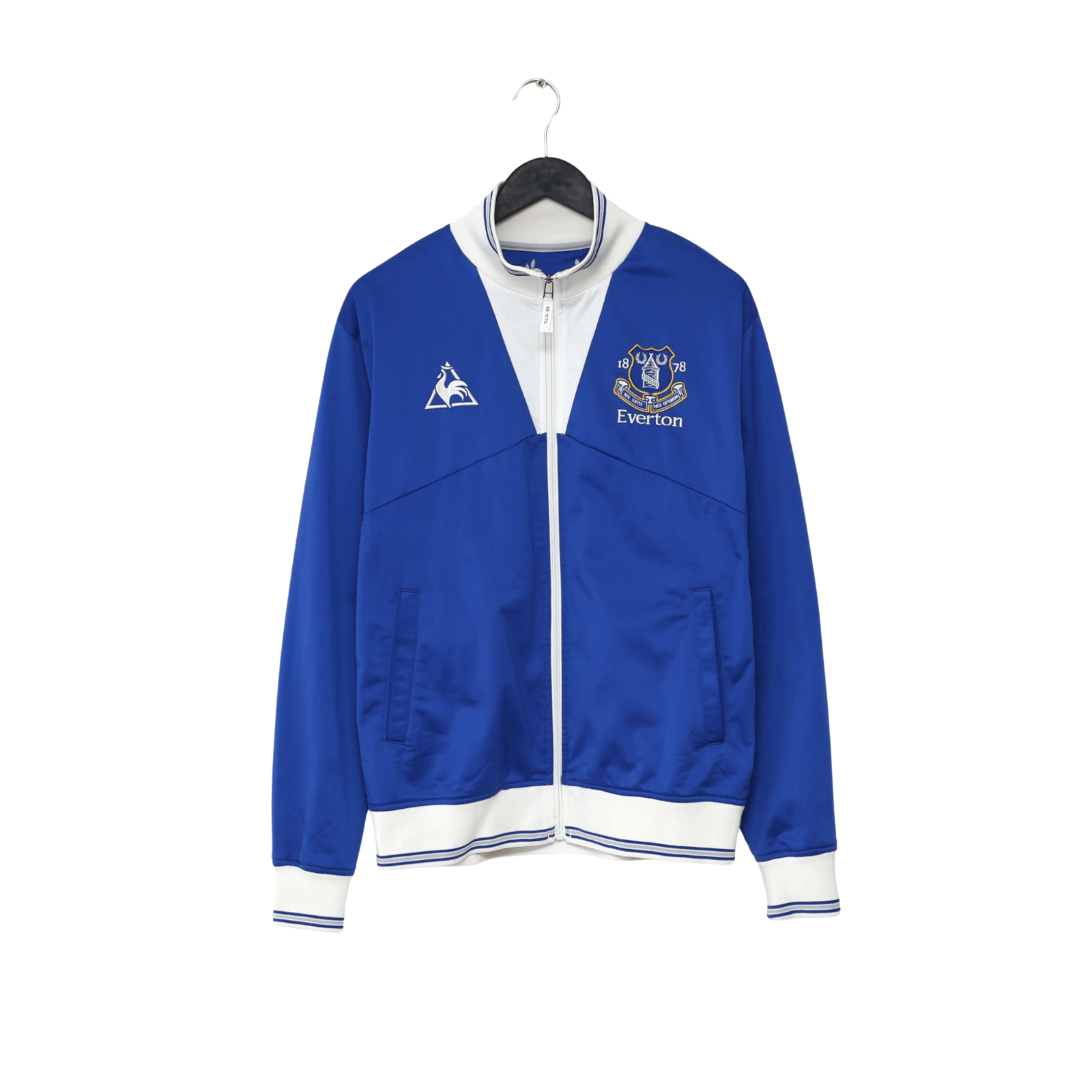 2009/10 Everton Vintage le coq sportif Football Track Top Jacket (L)