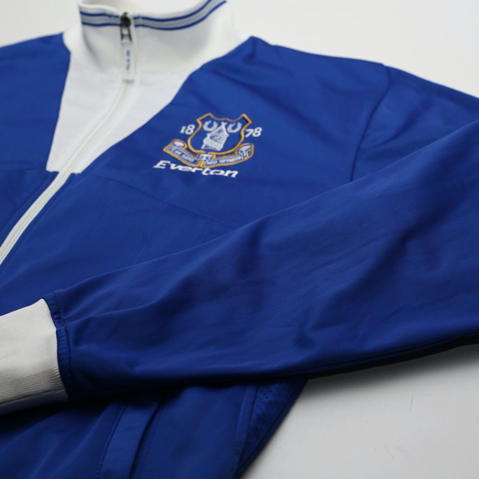 2009/10 Everton Vintage le coq sportif Football Track Top Jacket (L)