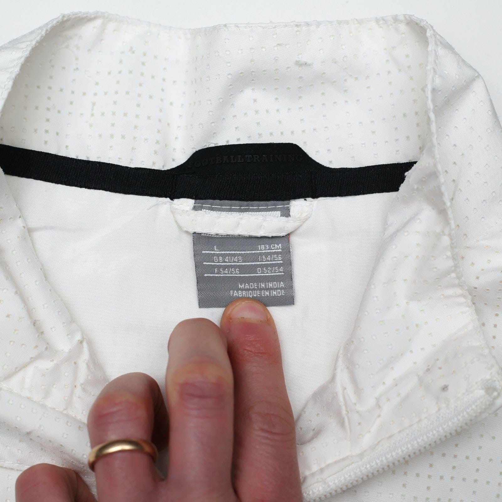 2009/10 Juventus Vintage Nike Football Track Top Jacket (M/L)