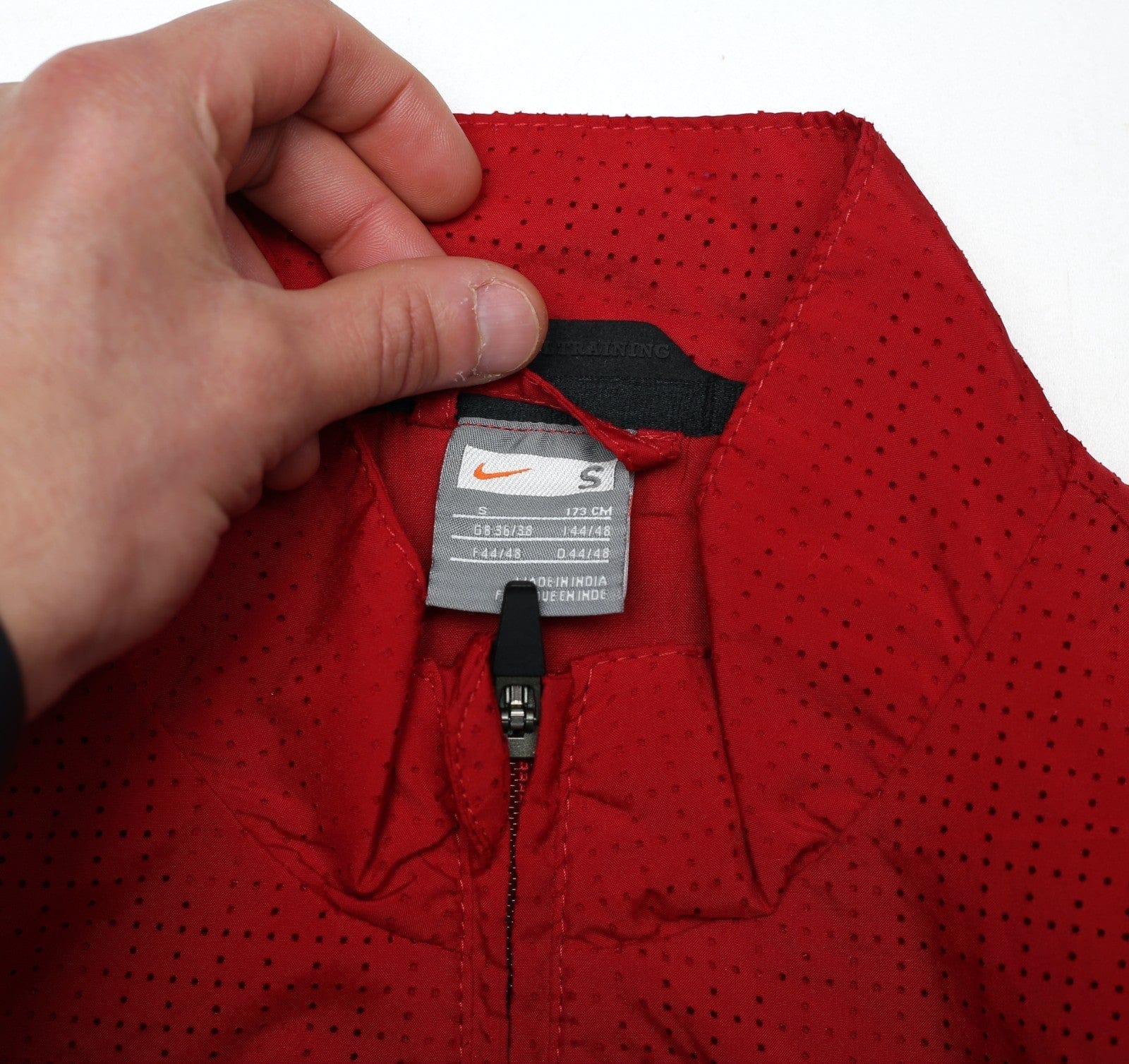 2009/10 MANCHESTER UNITED Vintage Nike Football Track Top Jacket (S)