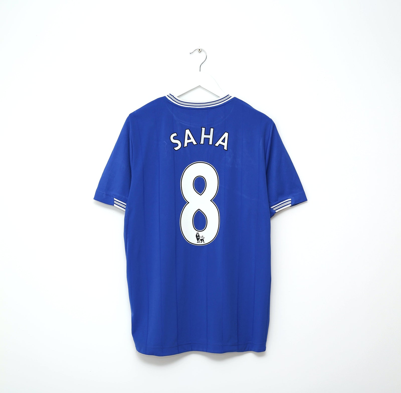 2009/10 SAHA #8 Everton Vintage le coq sportif Home Football Shirt Jersey (L)