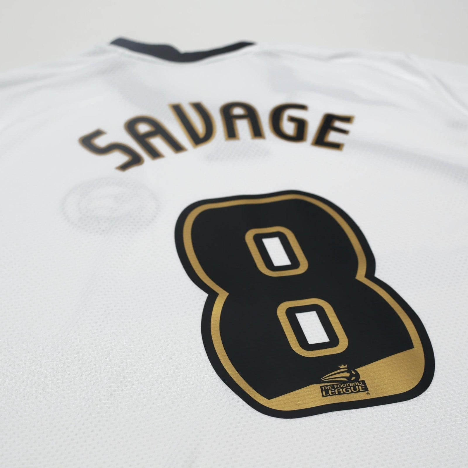 2009/10 Savage #8 Derby County Vintage adidas Home Football Shirt (XL)