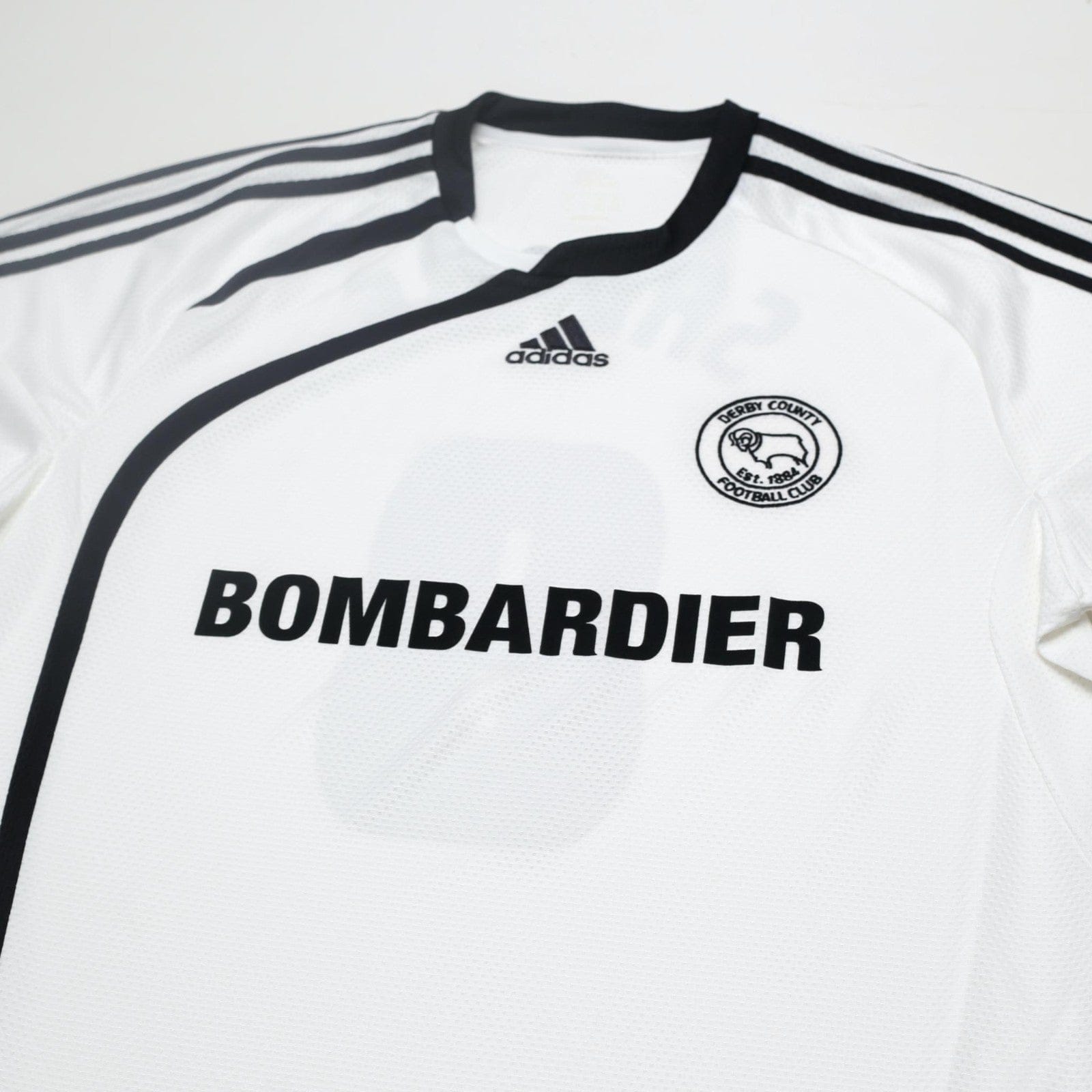 2009/10 Savage #8 Derby County Vintage adidas Home Football Shirt (XL)