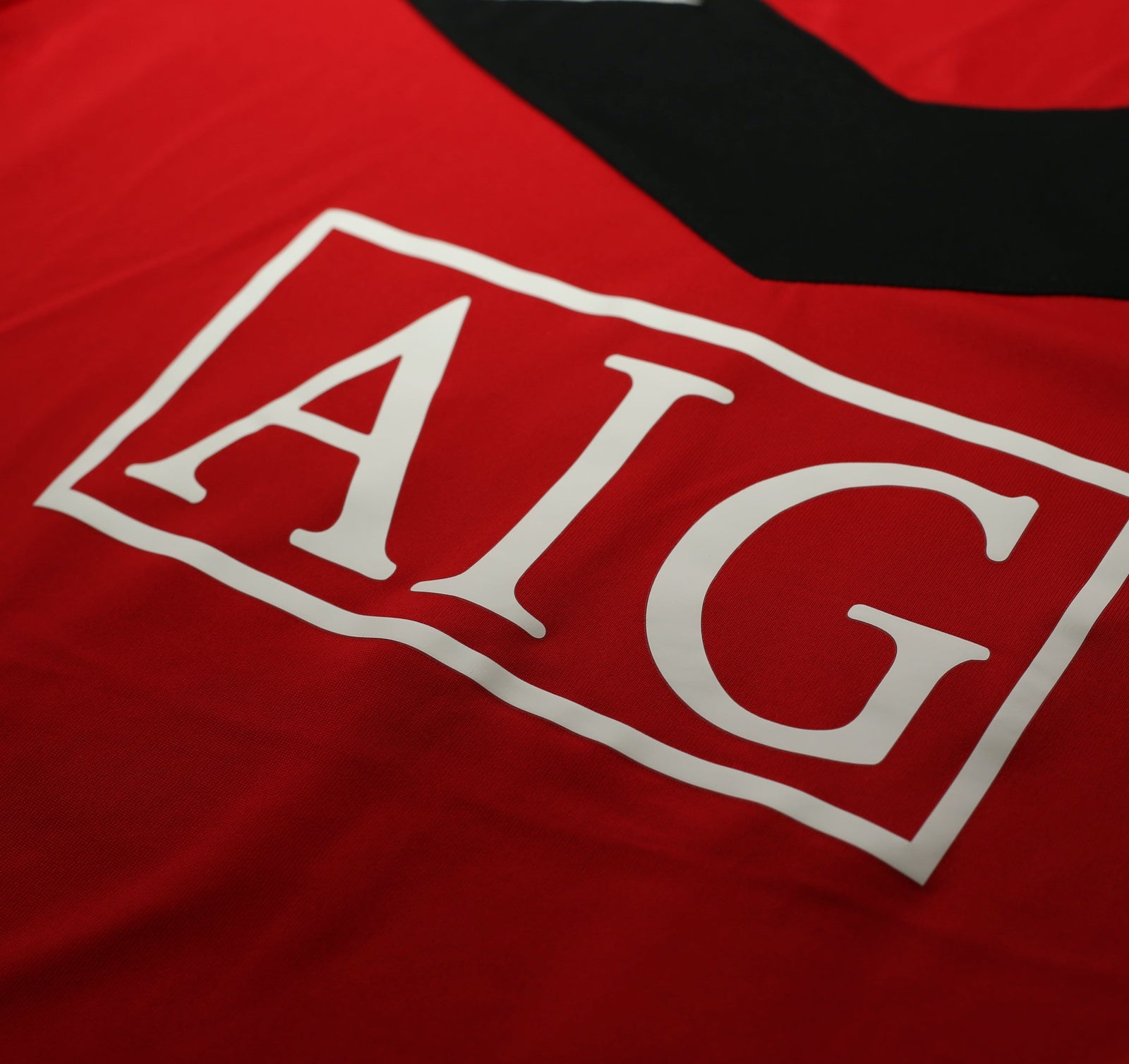 2009/10 SCHOLES #18 Manchester United Vintage Nike Home Football Shirt (L)