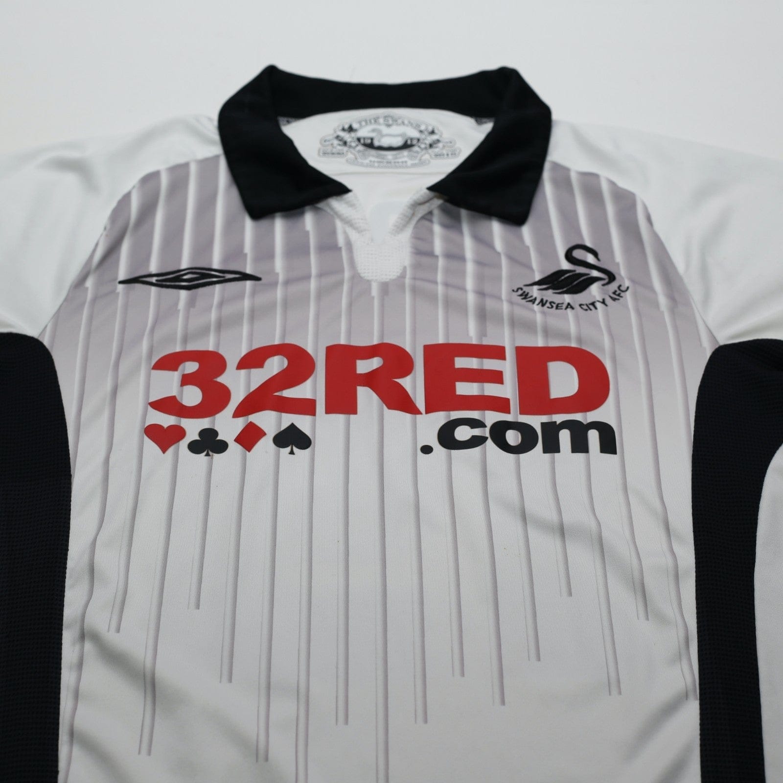 2009/10 Trundle #19 Swansea City Vintage Umbro Home Football Shirt (M)