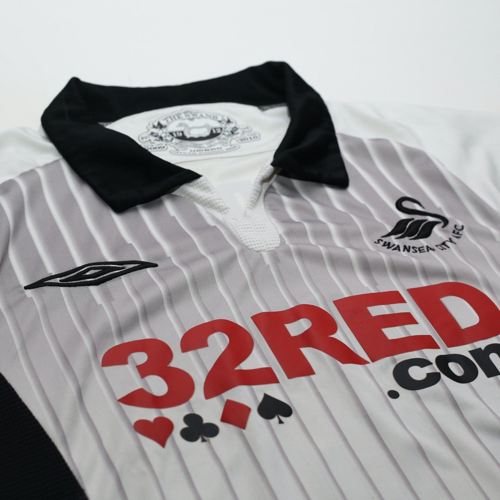2009/10 Trundle #19 Swansea City Vintage Umbro Home Football Shirt (M)