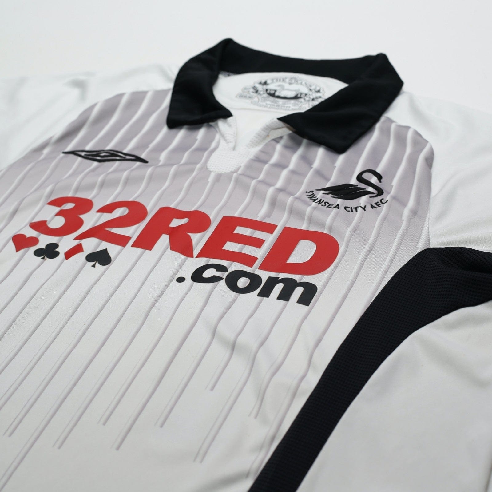 2009/10 Trundle #19 Swansea City Vintage Umbro Home Football Shirt (M)