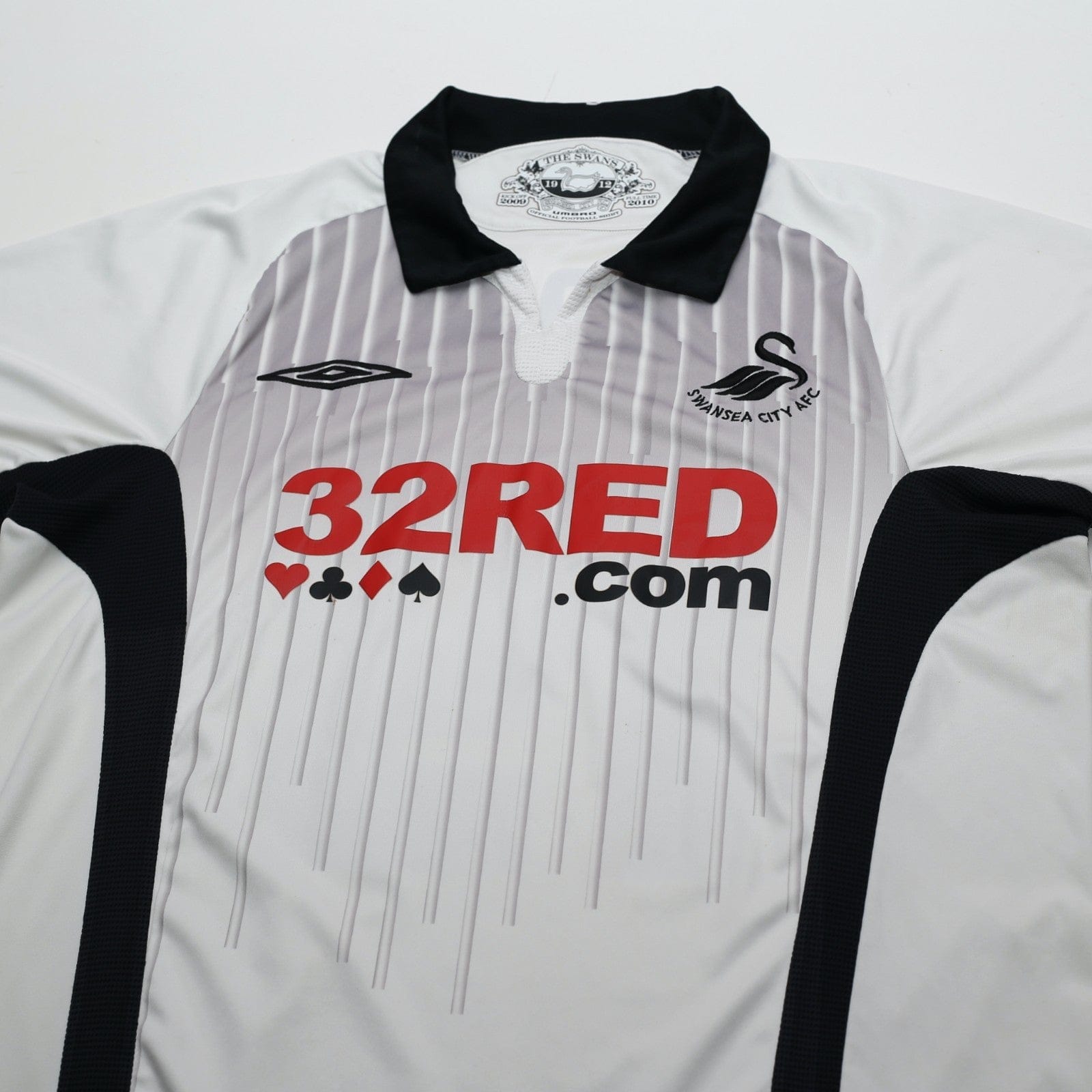 2009/10 Trundle #19 Swansea City Vintage Umbro Home Football Shirt (M)