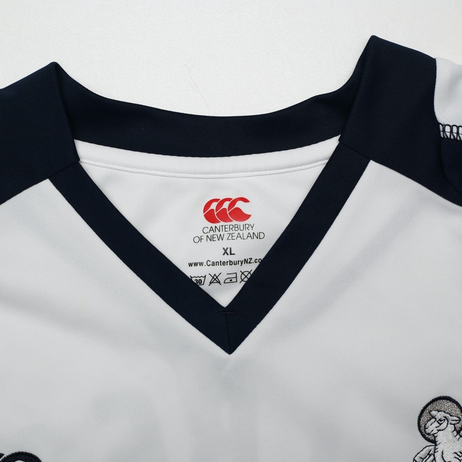 2009/10 Welbeck #18 Preston North End Vintage Canterbury Home Football Shirt XL