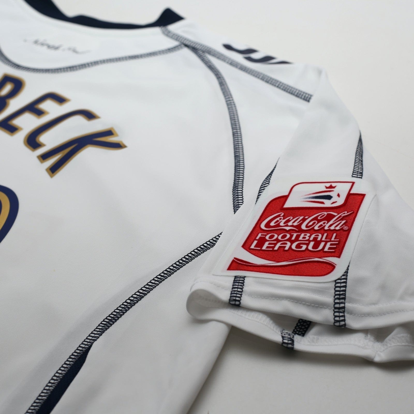 2009/10 Welbeck #18 Preston North End Vintage Canterbury Home Football Shirt XL