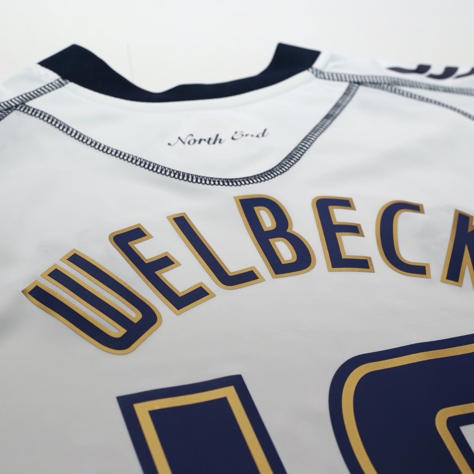 2009/10 Welbeck #18 Preston North End Vintage Canterbury Home Football Shirt XL