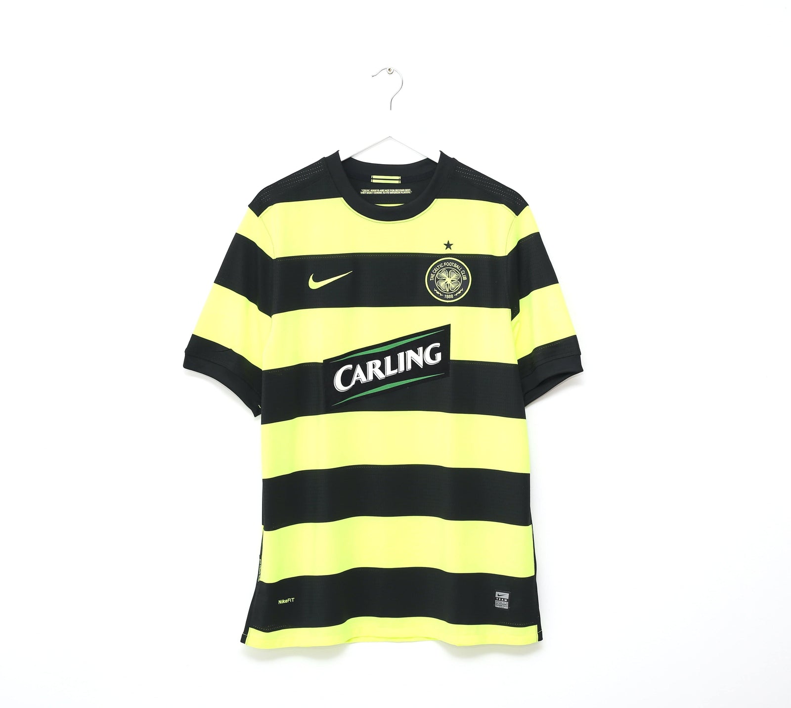 2009/11 CELTIC Vintage Nike Away Football Shirt (L)