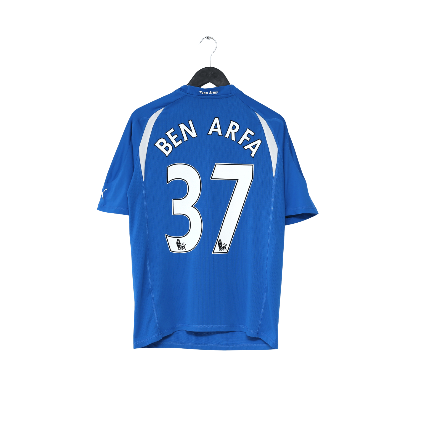 2010/11 BEN ARFA #37 Newcastle United Vintage PUMA Away Football Shirt (M)