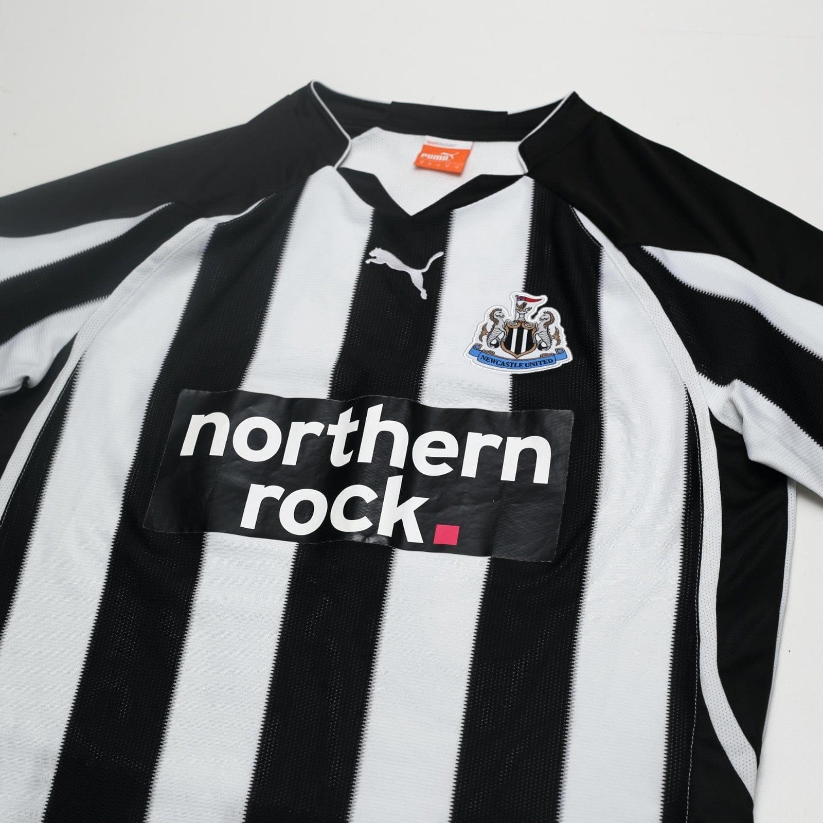 2010/11 Ben Arfa #37 Newcastle United Vintage PUMA LS Home Football Shirt (M)