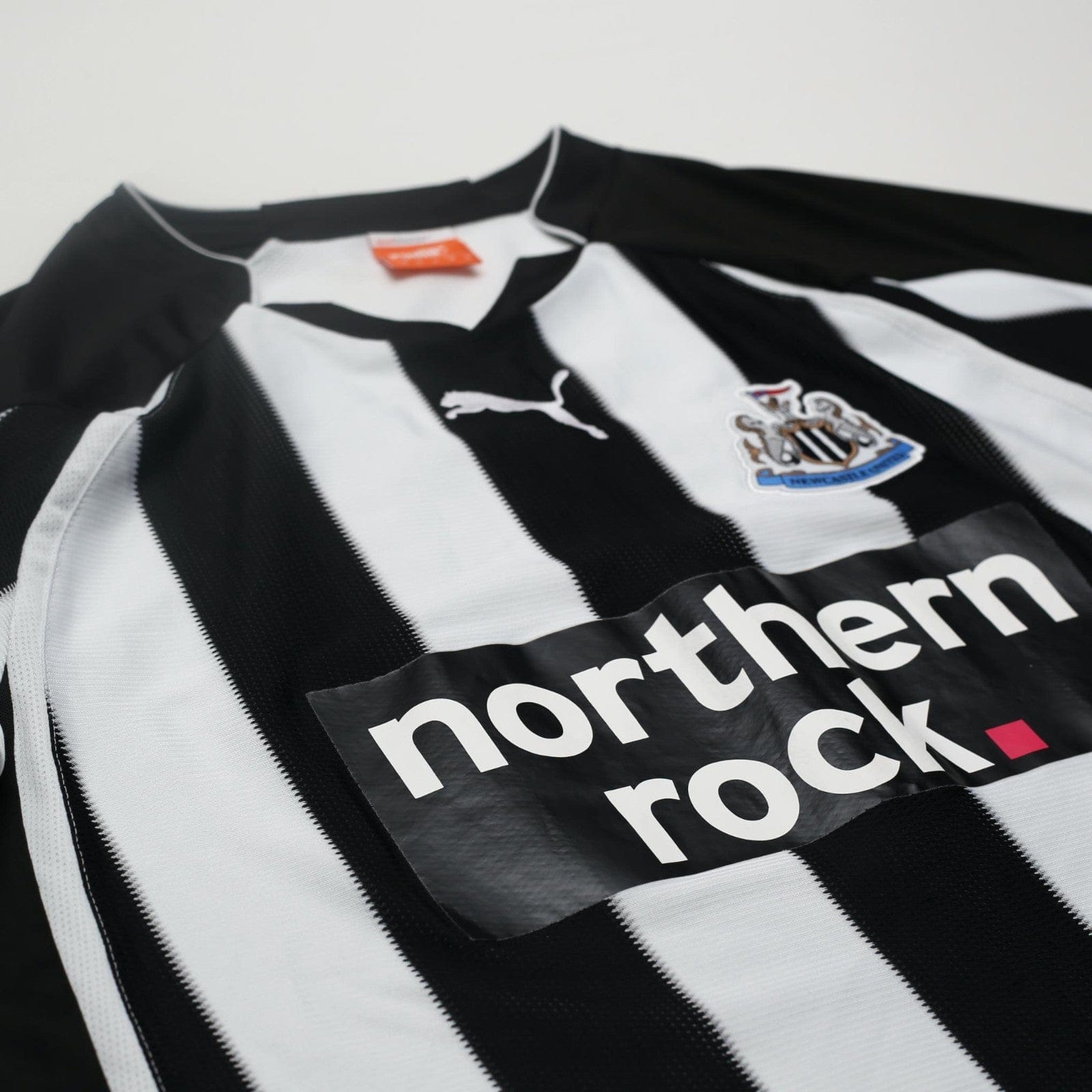 2010/11 Ben Arfa #37 Newcastle United Vintage PUMA LS Home Football Shirt (M)