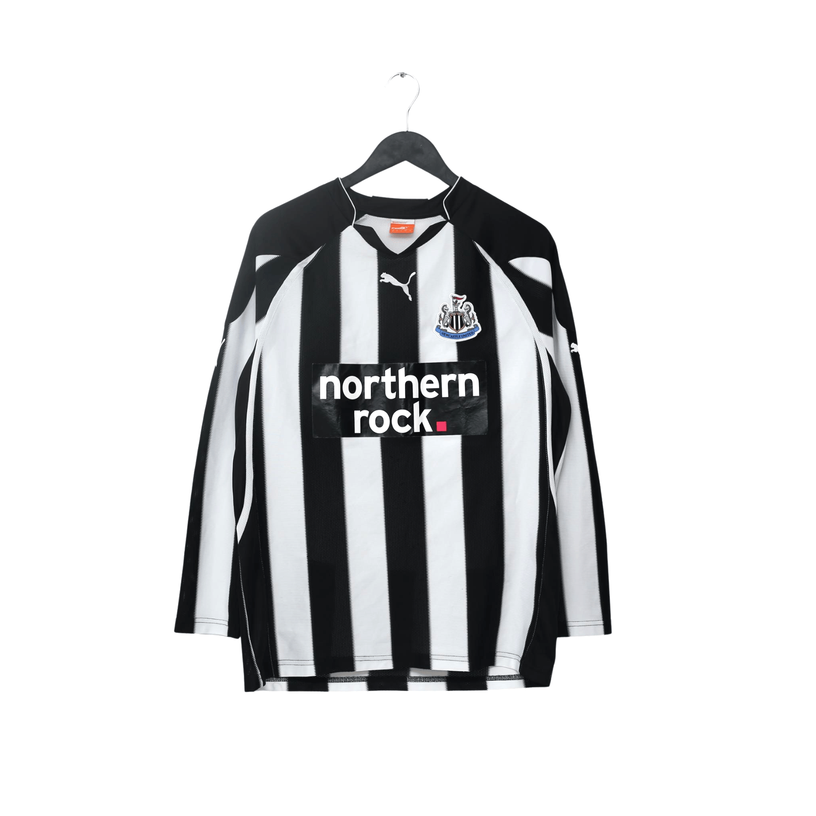 2010/11 Ben Arfa #37 Newcastle United Vintage PUMA LS Home Football Shirt (M)