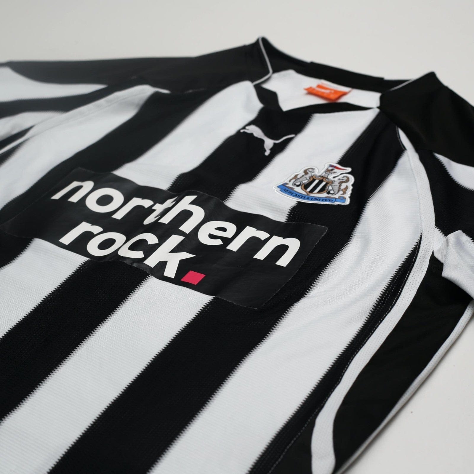 2010/11 Ben Arfa #37 Newcastle United Vintage PUMA LS Home Football Shirt (M)