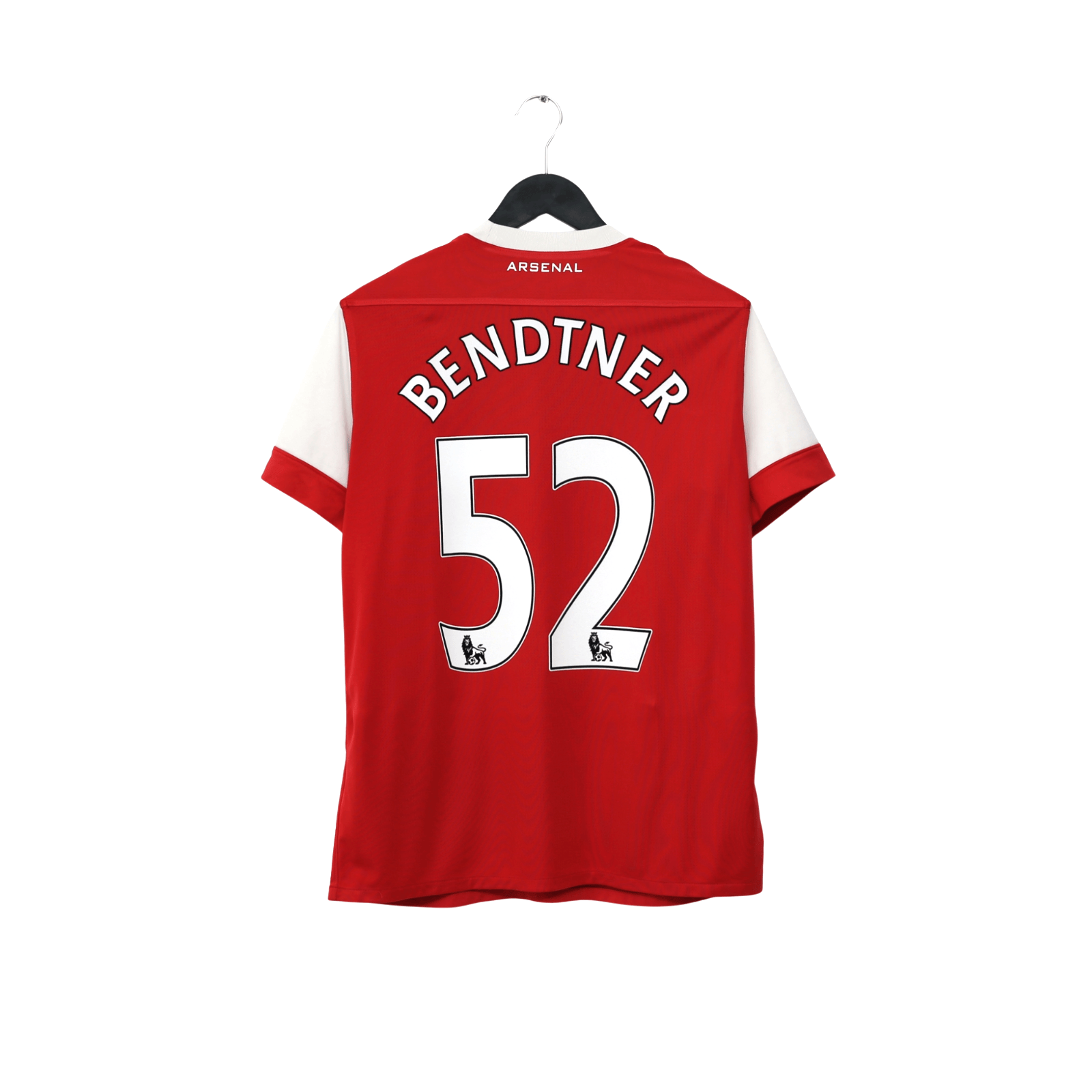 2010/11 Bendtner #52 Arsenal Vintage Nike Home Football Shirt (M)
