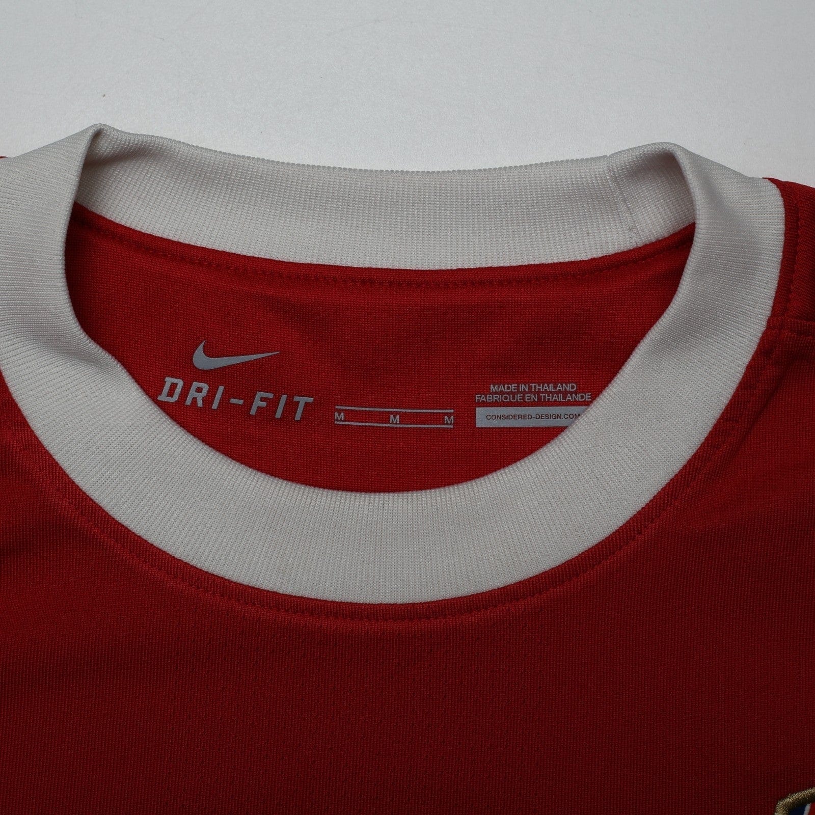 2010/11 Bendtner #52 Arsenal Vintage Nike Home Football Shirt (M)