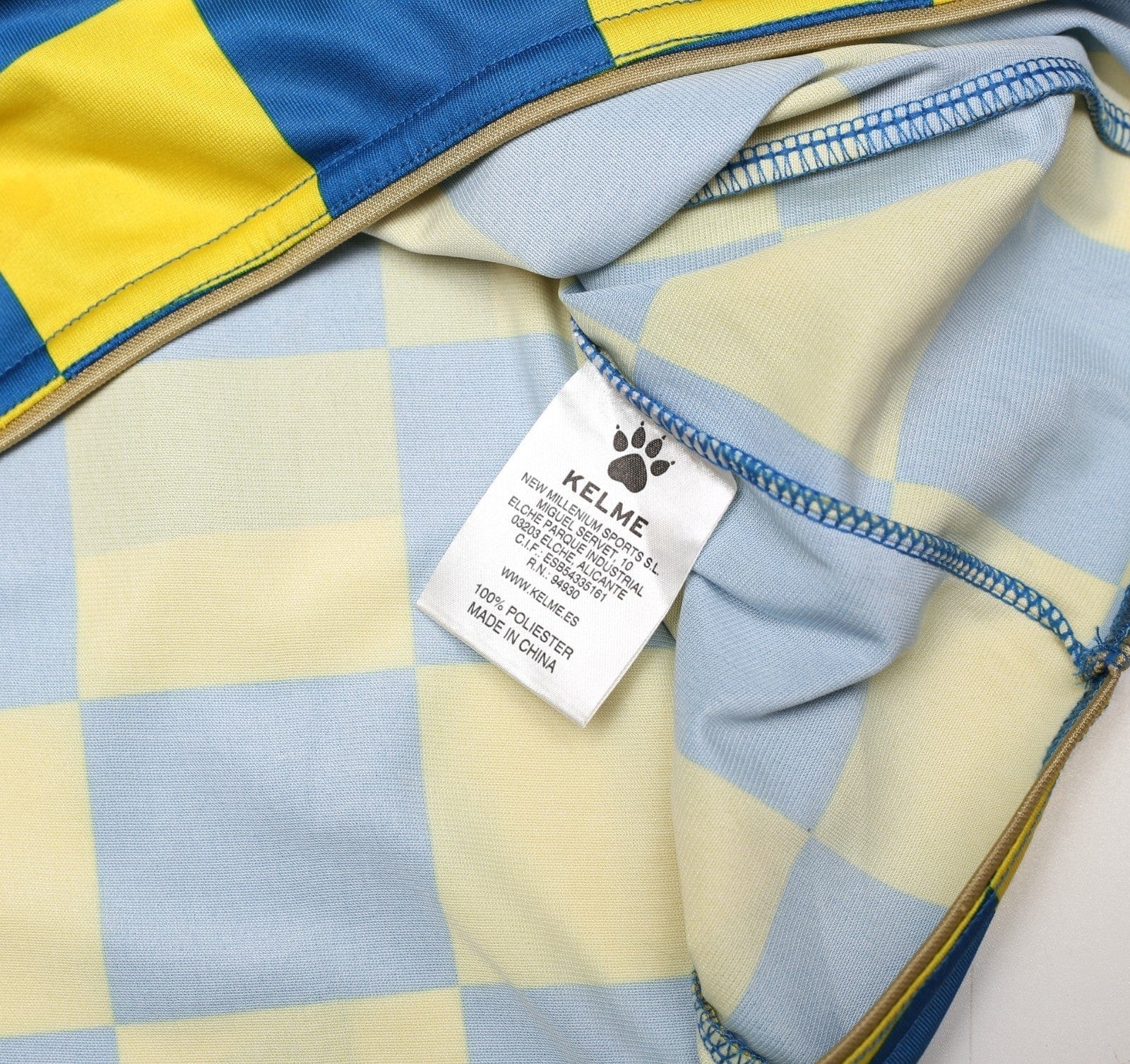 2010/11 CADIZ Vintage Kelme Long Sleeve Special Anniversary Football Shirt (L)