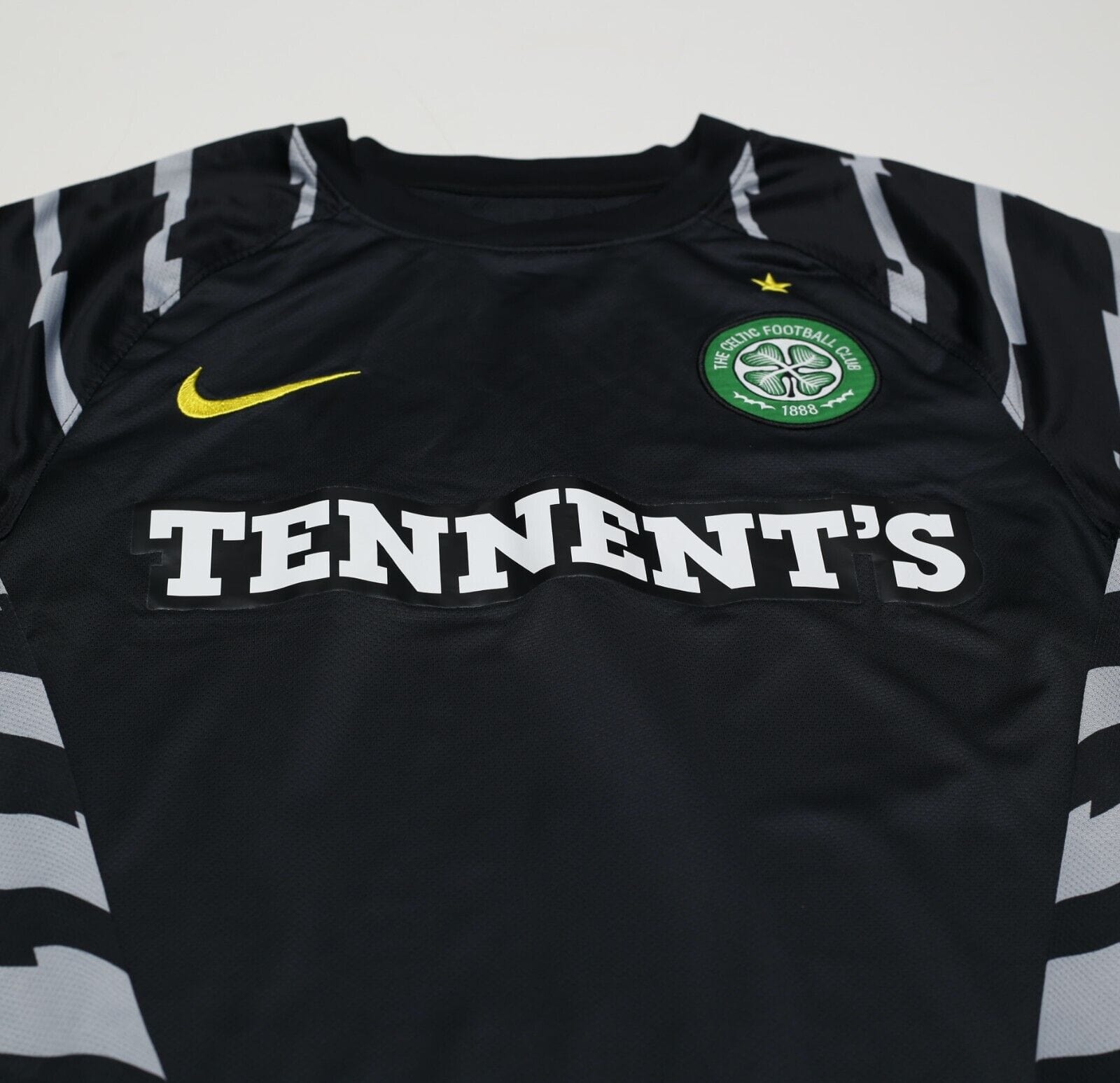 2010/11 CELTIC Vintage Nike Goalkeeper Football Shirt Jersey (M) GK