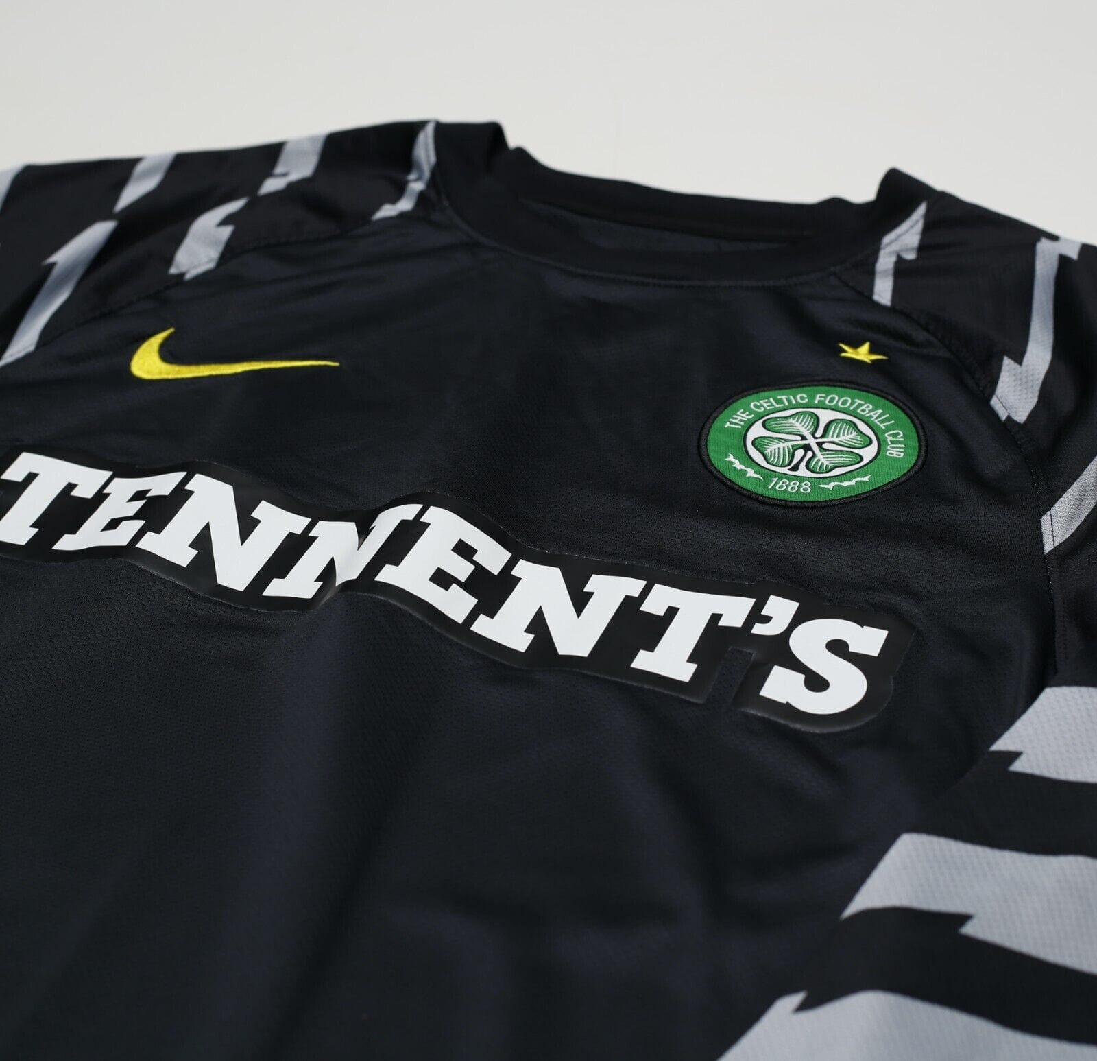 2010/11 CELTIC Vintage Nike Goalkeeper Football Shirt Jersey (M) GK
