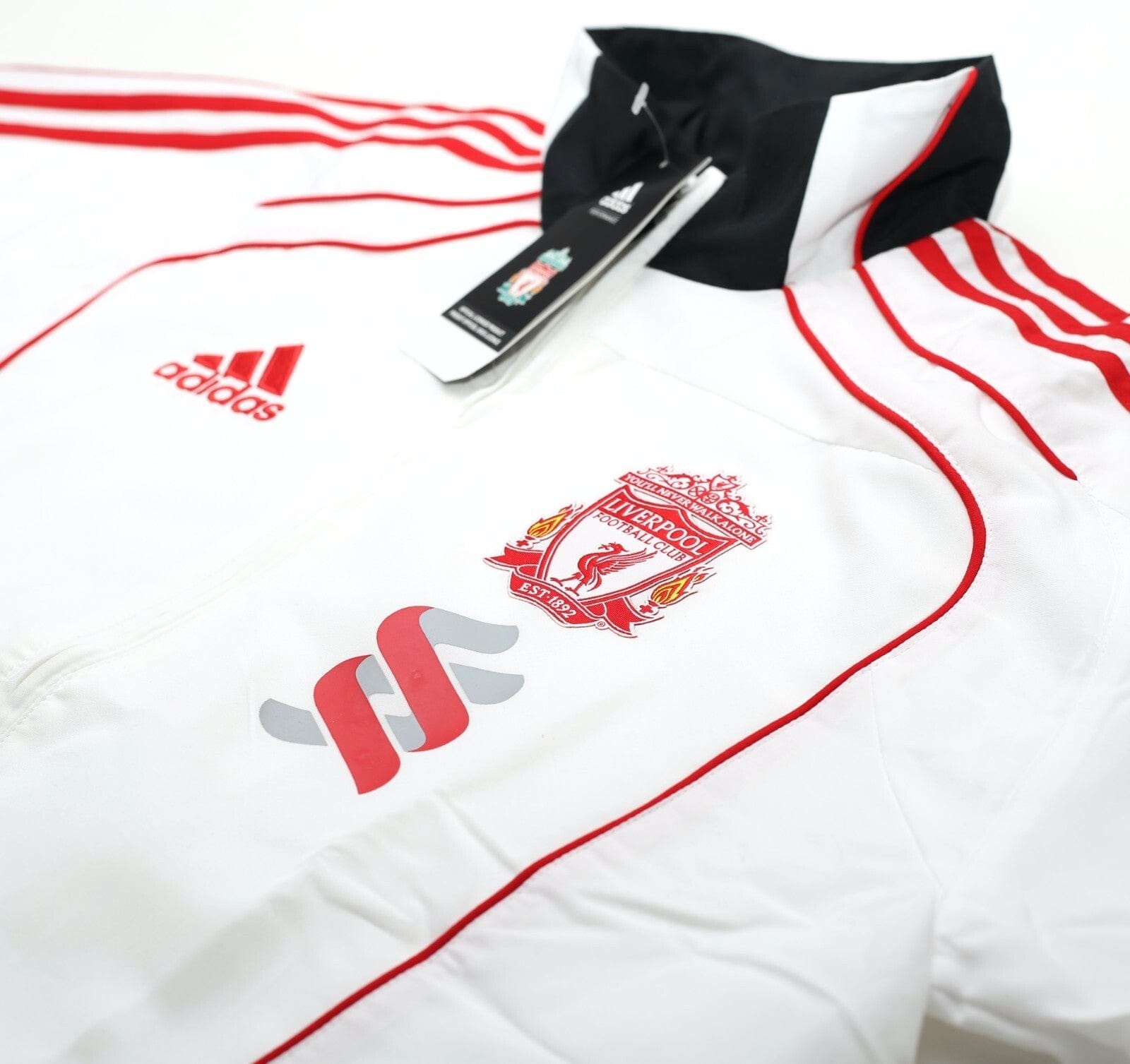 2010/11 LIVERPOOL Vintage adidas Presentation Football Track Top Jacket (M) BNWT