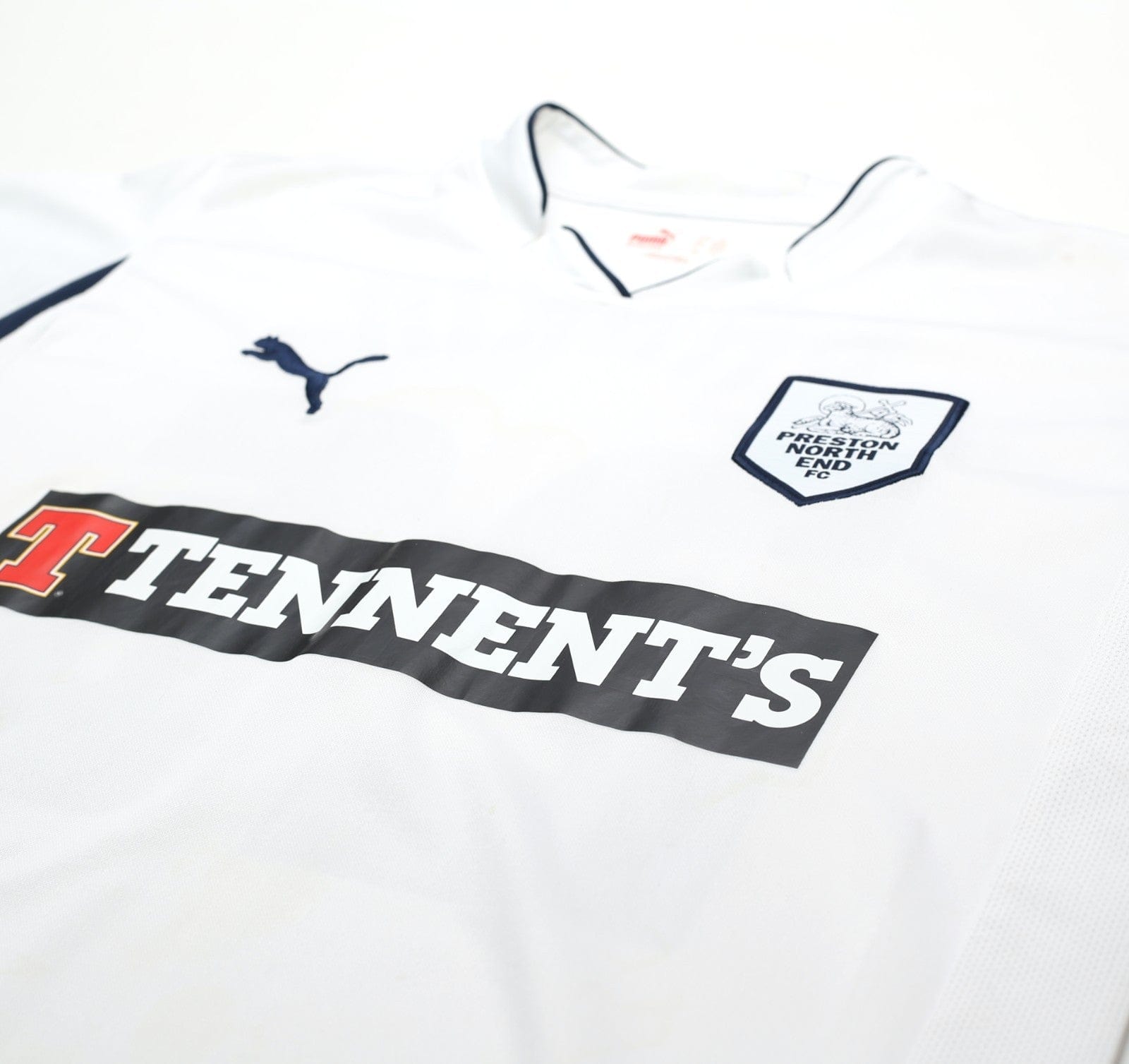 2010/11 PARKIN #26 Preston North End Vintage PUMA Football Shirt (M/L)