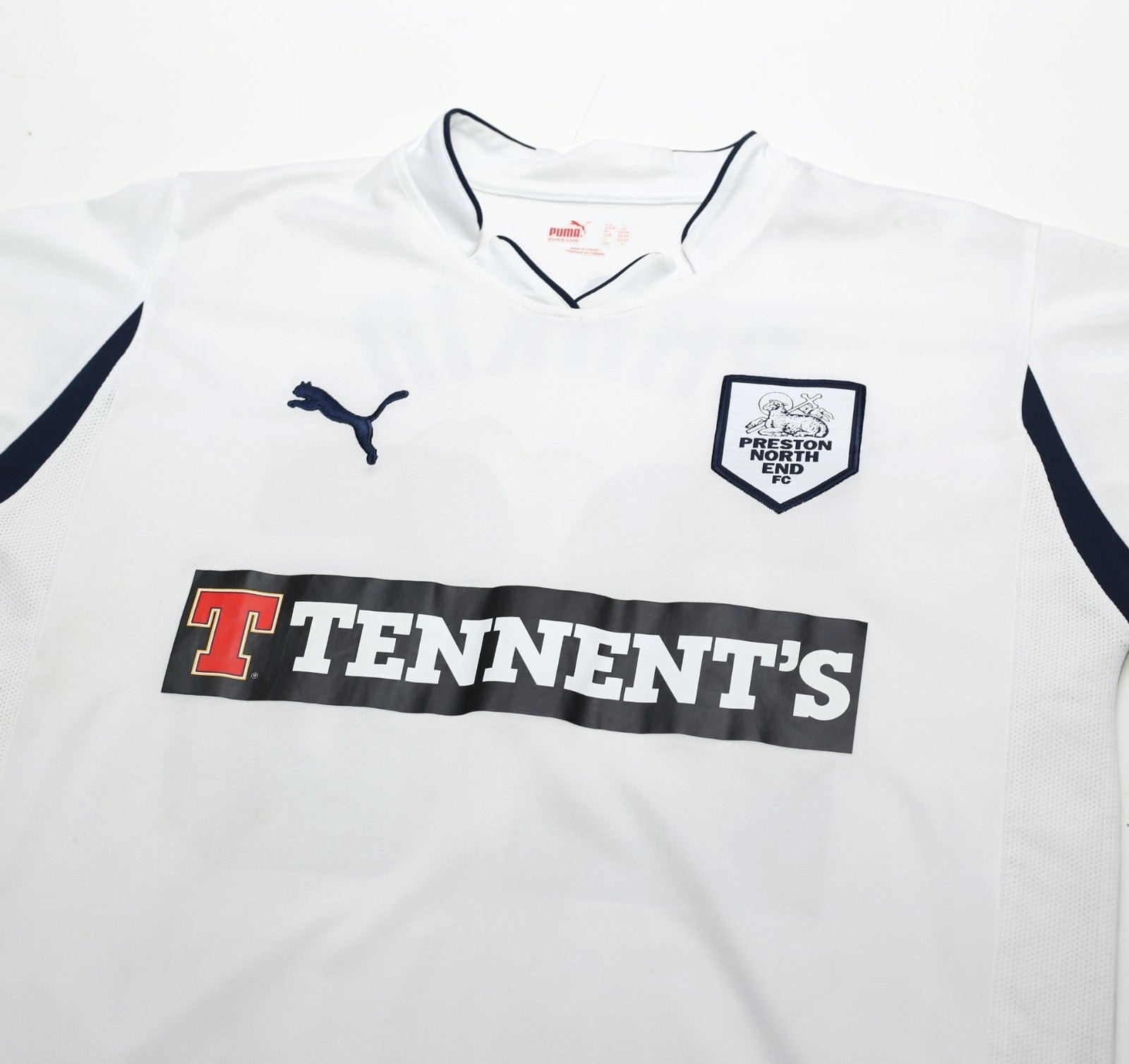 2010/11 PARKIN #26 Preston North End Vintage PUMA Football Shirt (M/L)